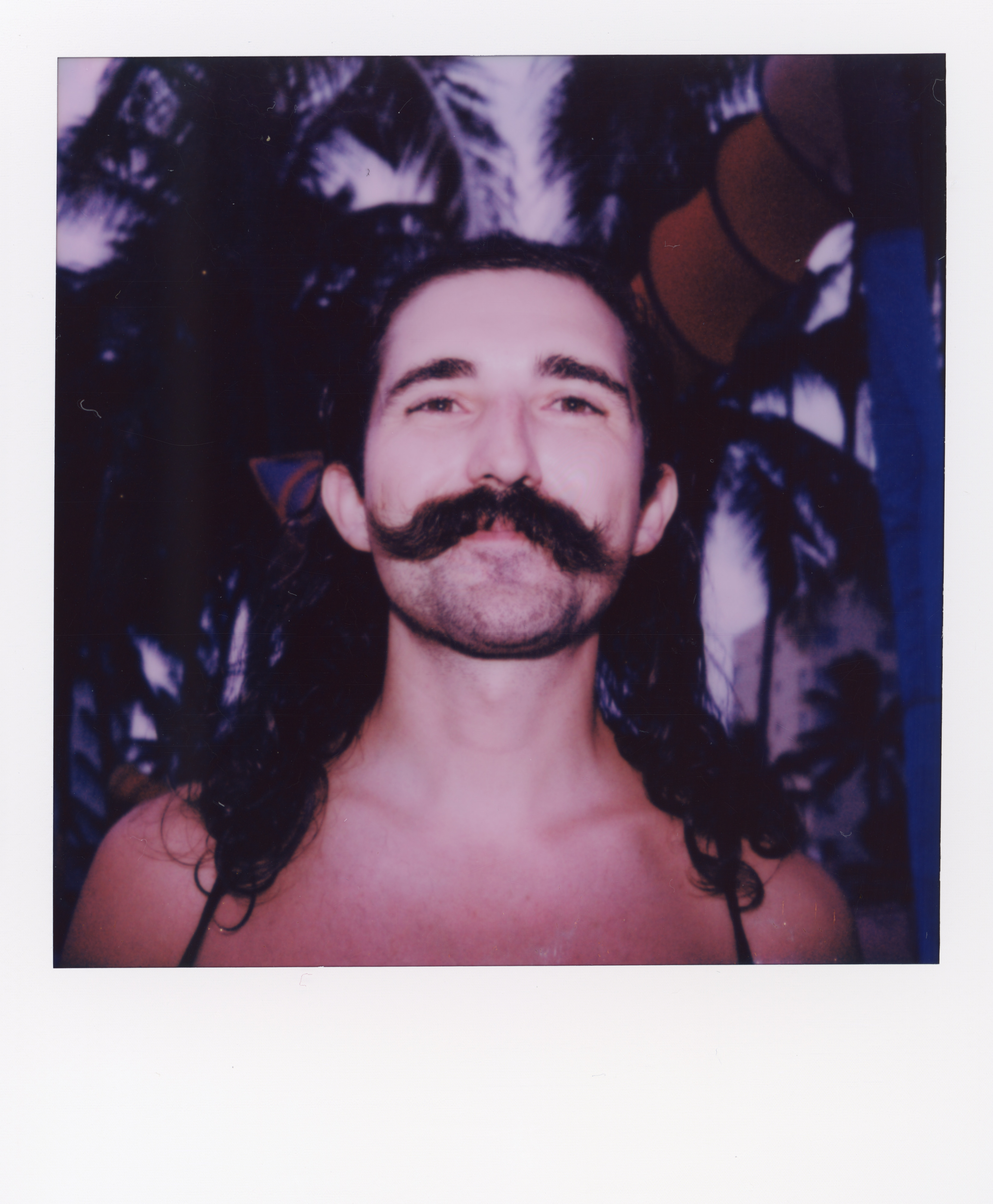 Miami 2021 Polaroid 138, a one-of-one instant photograph made in Miami, Florida, 2021 by Robert Andy Coombs.