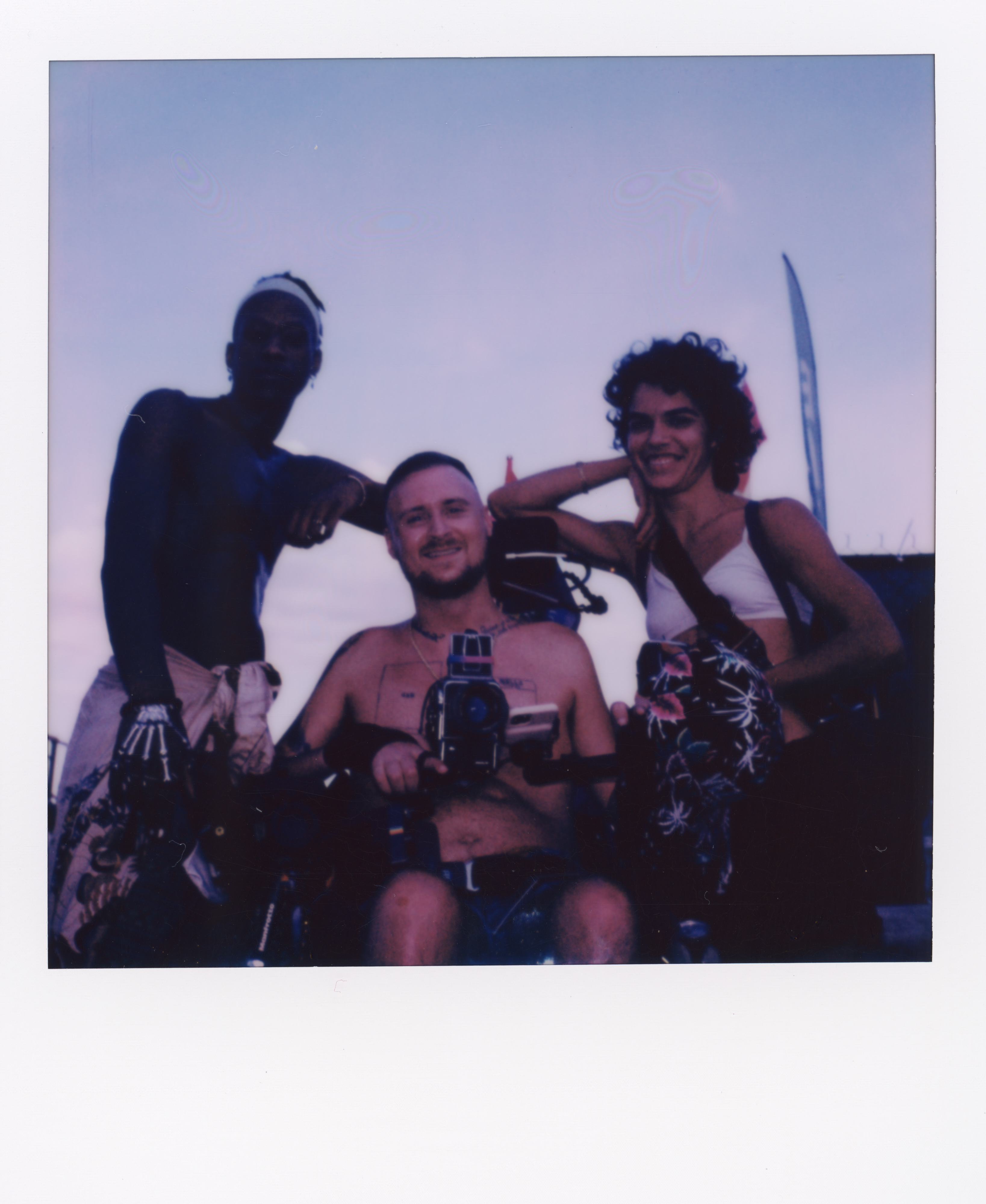 Miami 2021 Polaroid 141, a one-of-one instant photograph made in Miami, Florida, 2021 by Robert Andy Coombs.