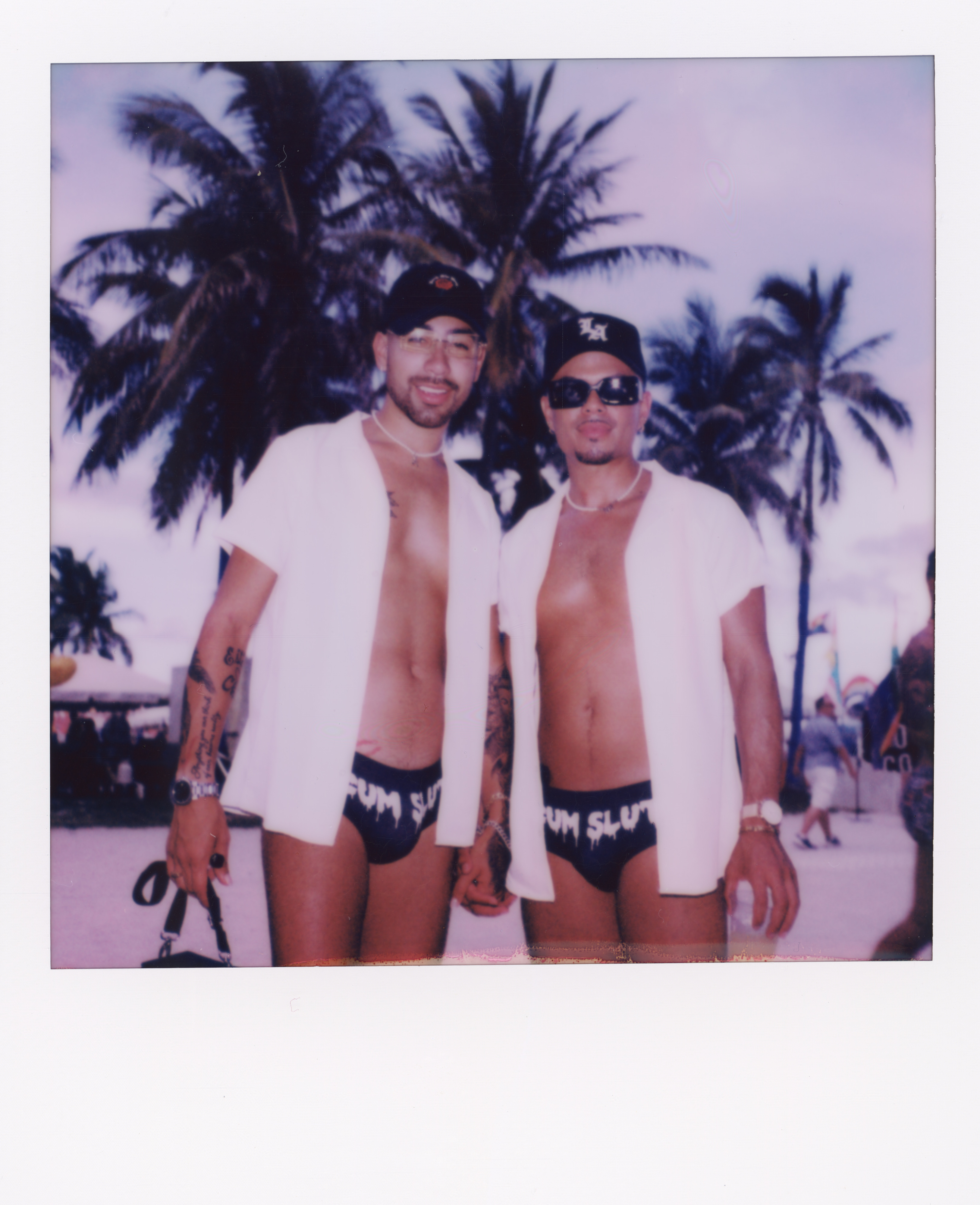 Miami 2021 Polaroid 145, a one-of-one instant photograph made in Miami, Florida, 2021 by Robert Andy Coombs.