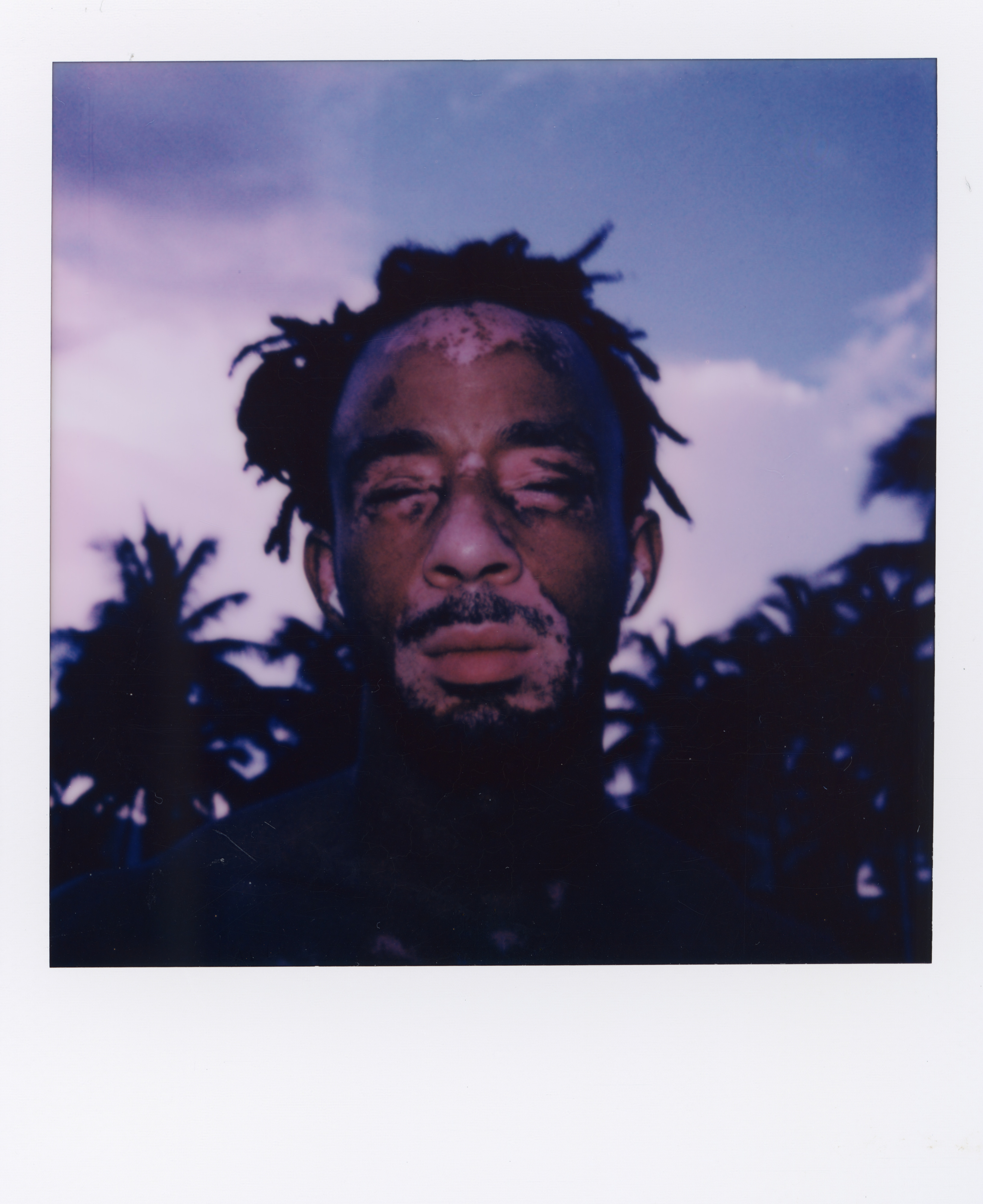 Miami 2021 Polaroid 147, a one-of-one instant photograph made in Miami, Florida, 2021 by Robert Andy Coombs.