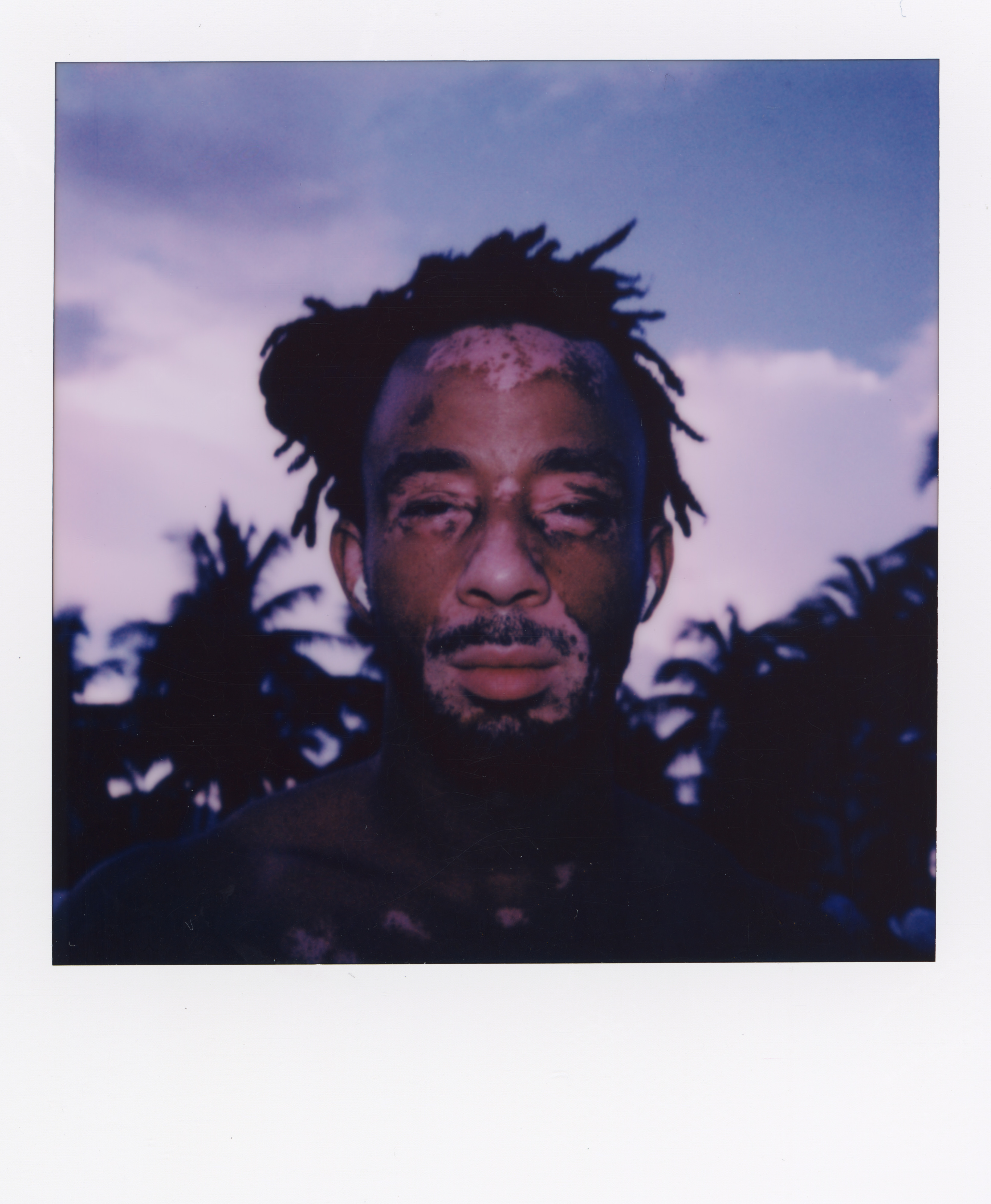Miami 2021 Polaroid 148, a one-of-one instant photograph made in Miami, Florida, 2021 by Robert Andy Coombs.
