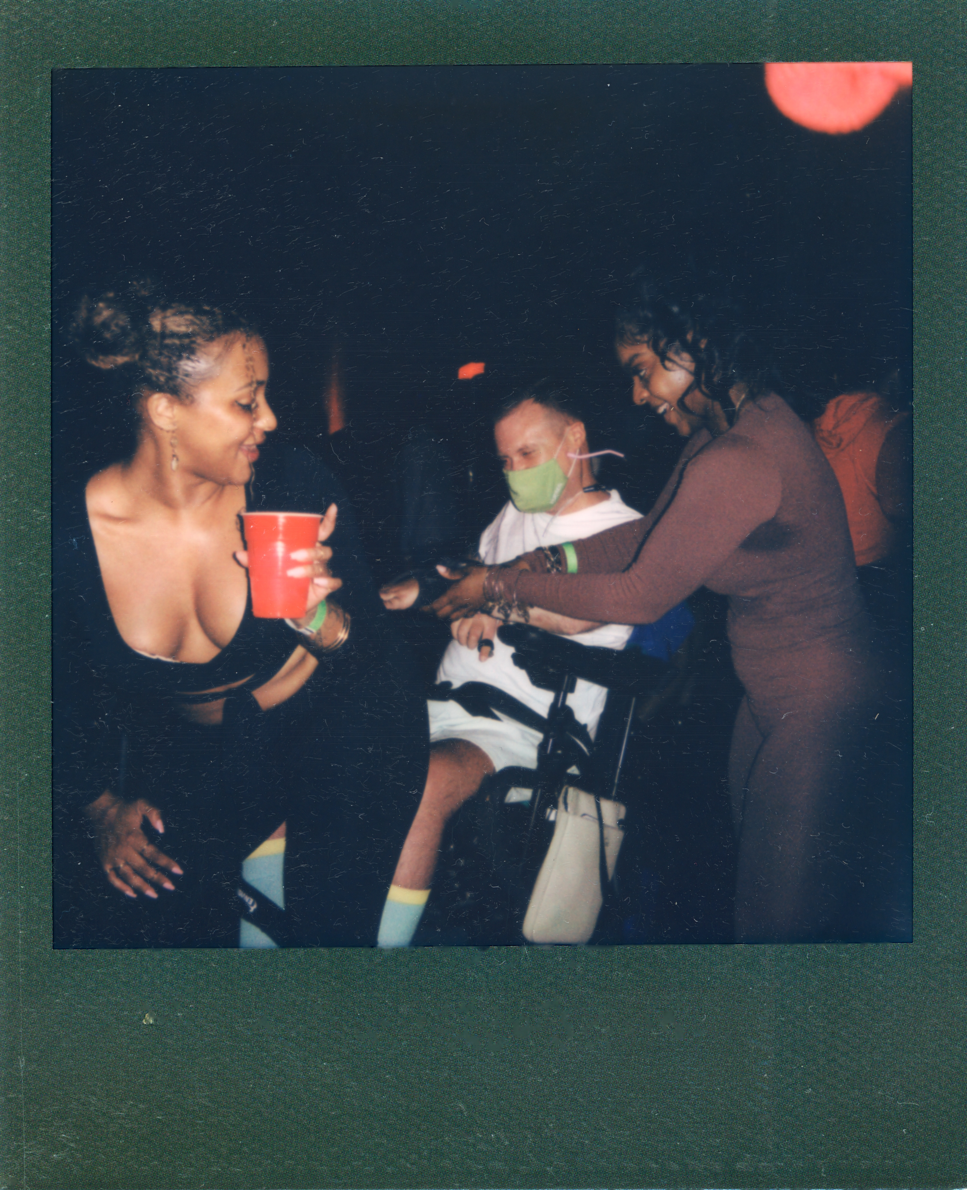 Miami 2021 Polaroid 015, a one-of-one instant photograph made in Miami, Florida, 2021 by Robert Andy Coombs.