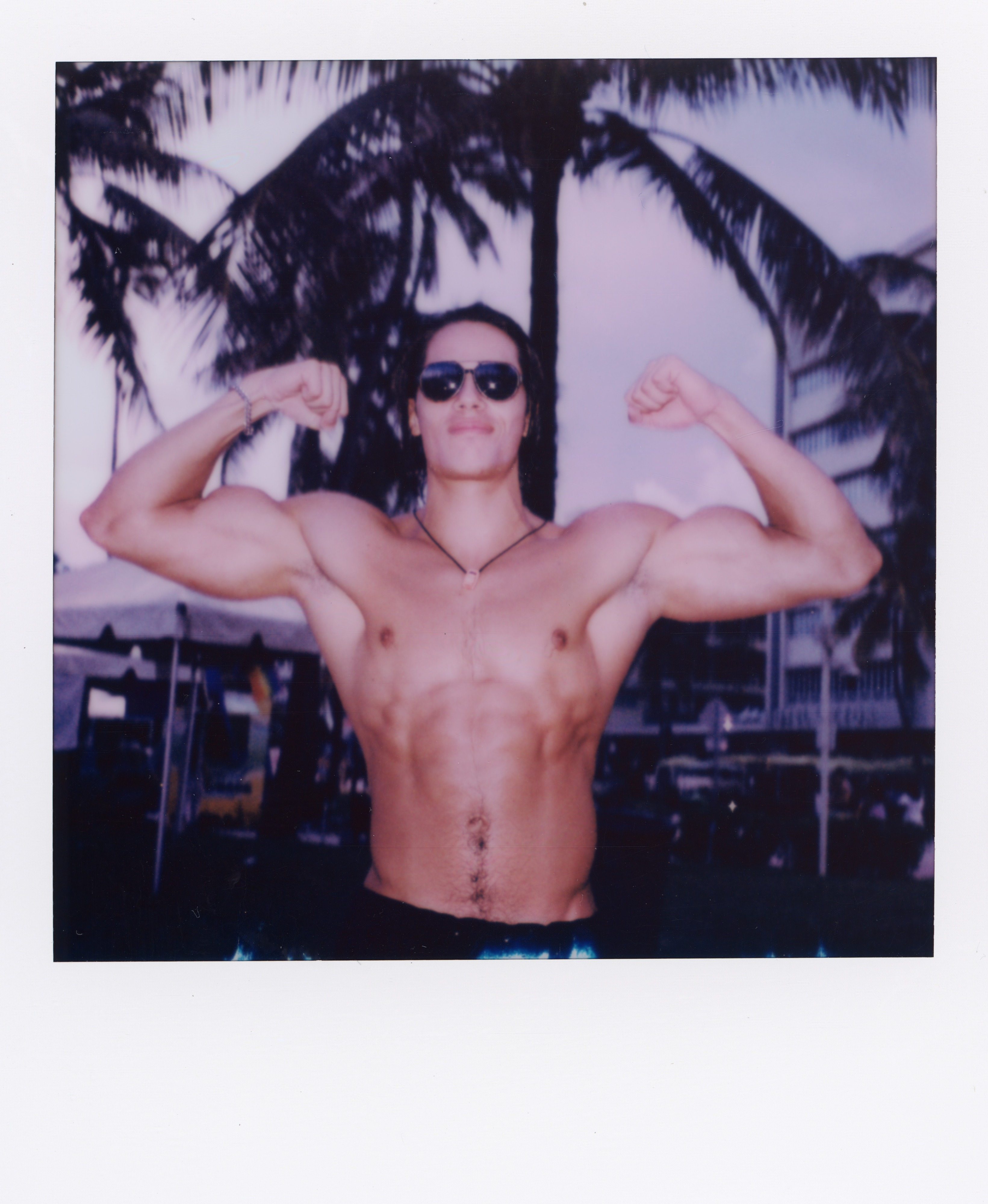 Miami 2021 Polaroid 151, a one-of-one instant photograph made in Miami, Florida, 2021 by Robert Andy Coombs.