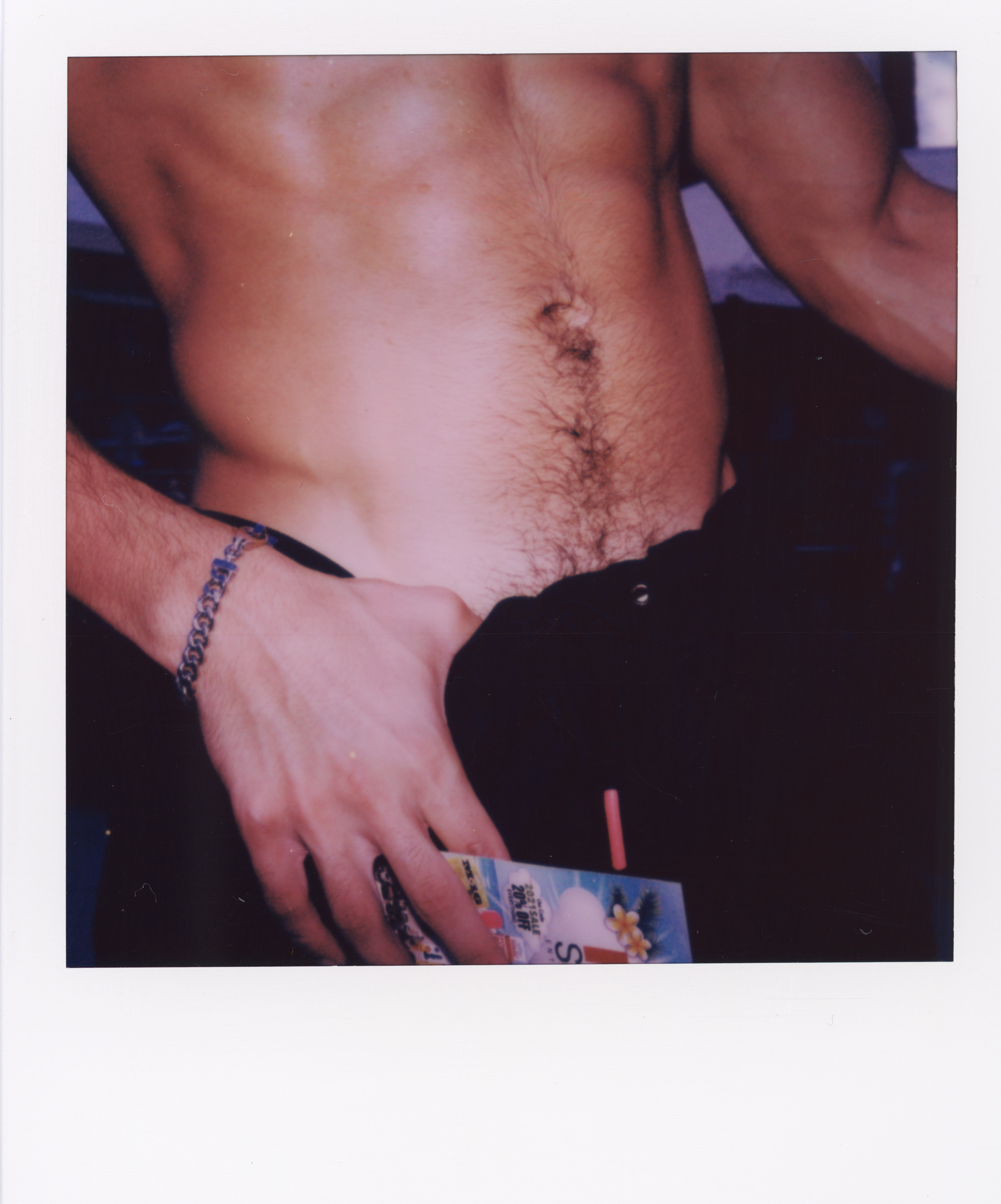 Miami 2021 Polaroid 153, a one-of-one instant photograph made in Miami, Florida, 2021 by Robert Andy Coombs.