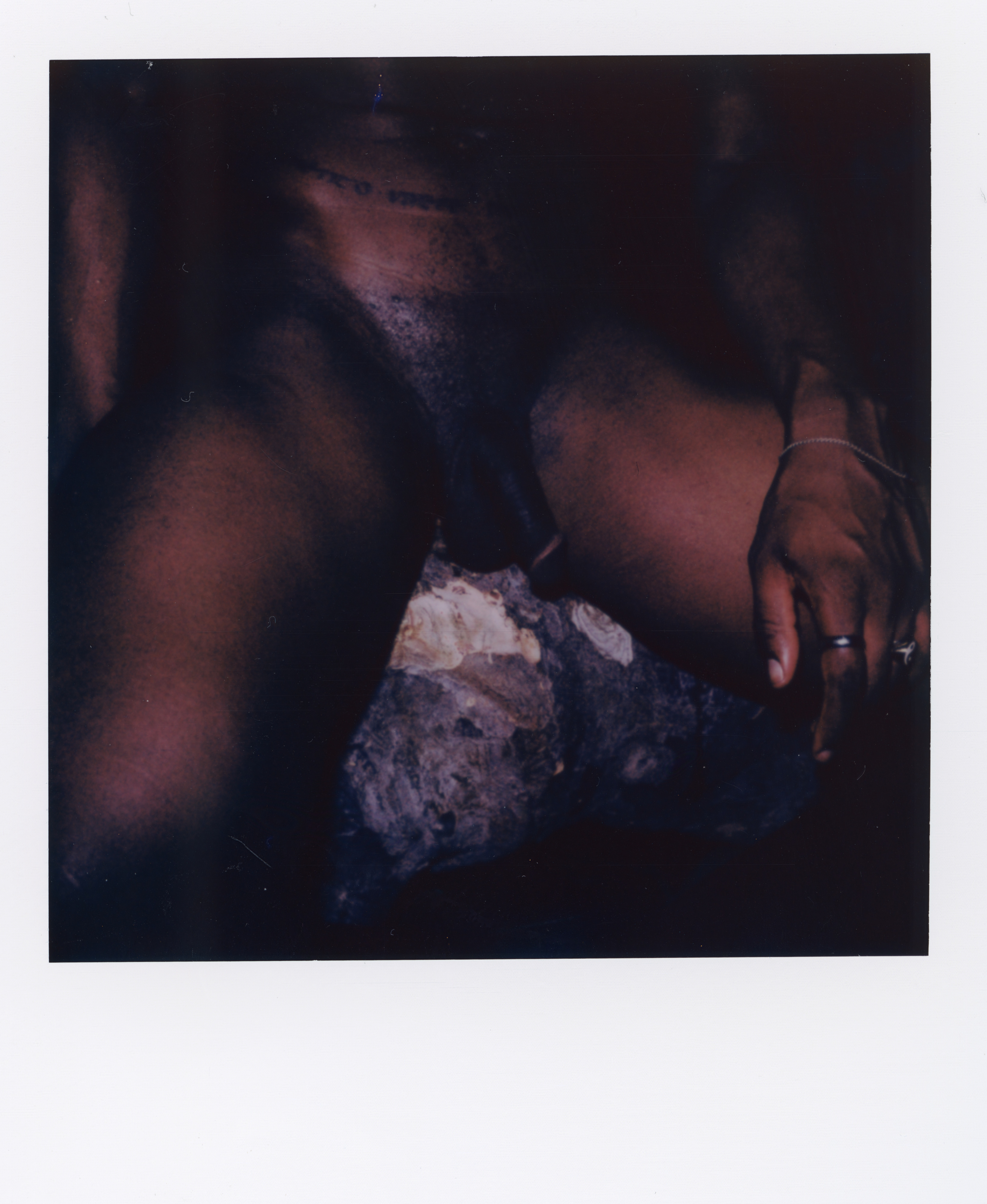 Miami 2021 Polaroid 155, a one-of-one instant photograph made in Miami, Florida, 2021 by Robert Andy Coombs.