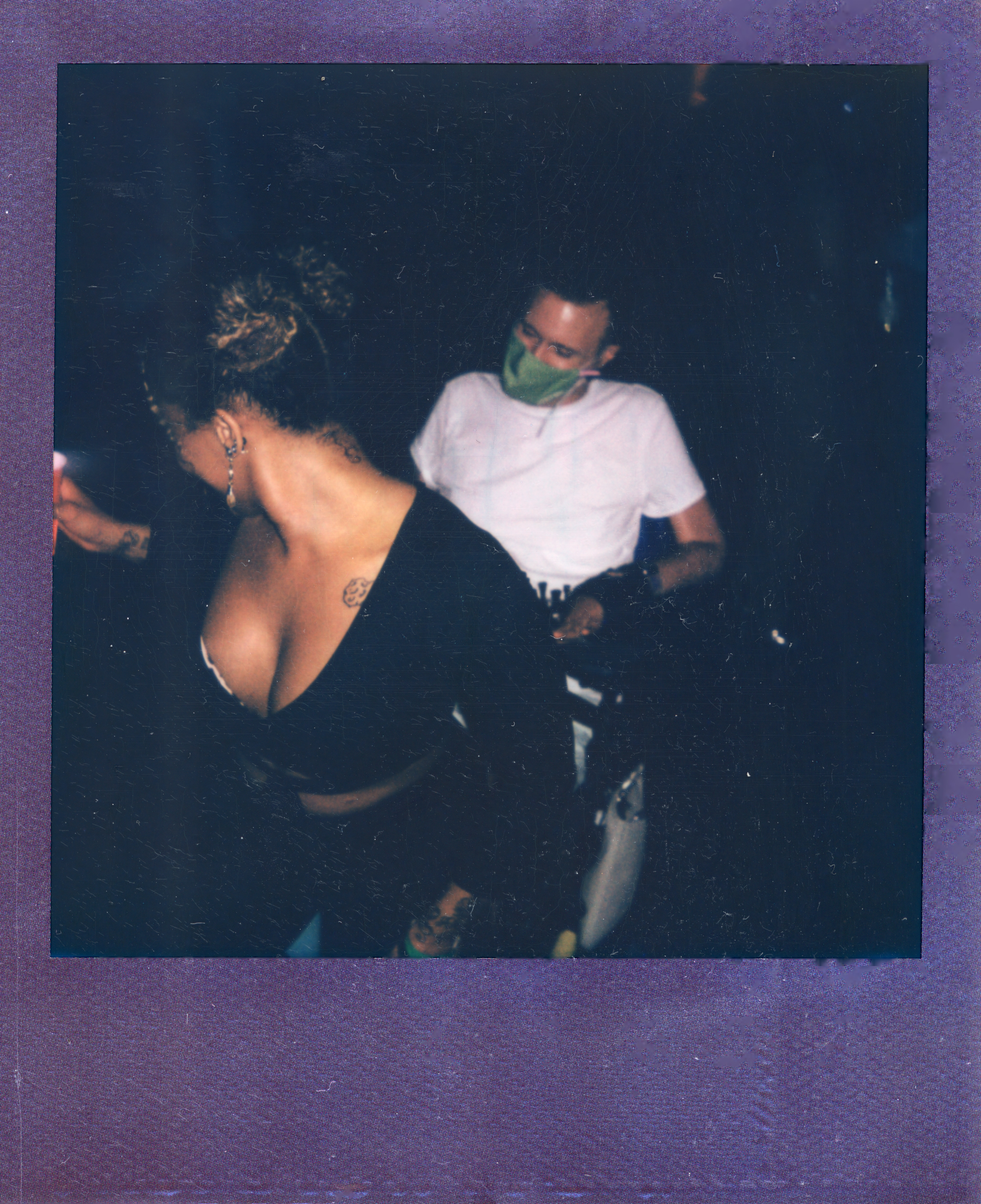 Miami 2021 Polaroid 016, a one-of-one instant photograph made in Miami, Florida, 2021 by Robert Andy Coombs.