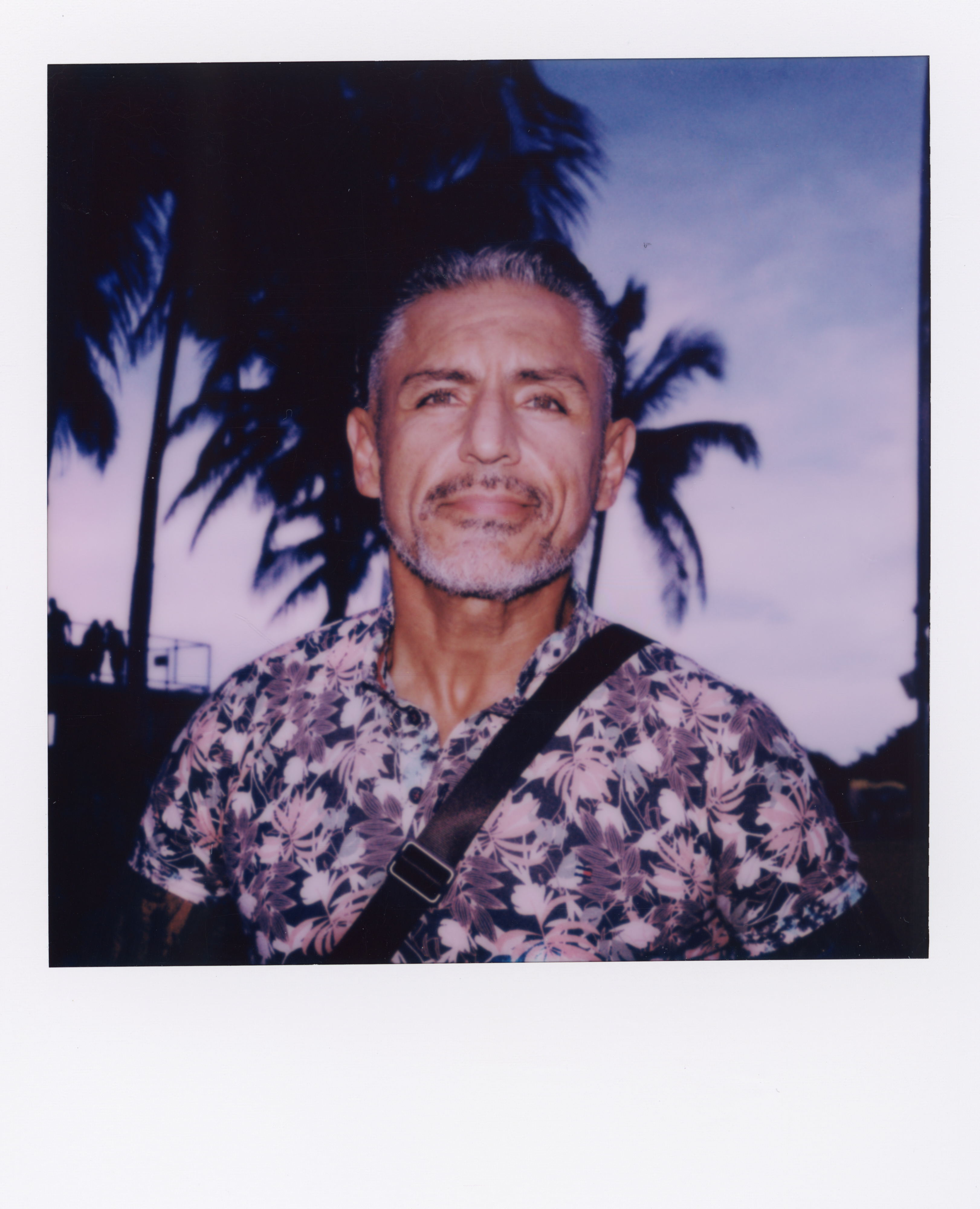 Miami 2021 Polaroid 160, a one-of-one instant photograph made in Miami, Florida, 2021 by Robert Andy Coombs.