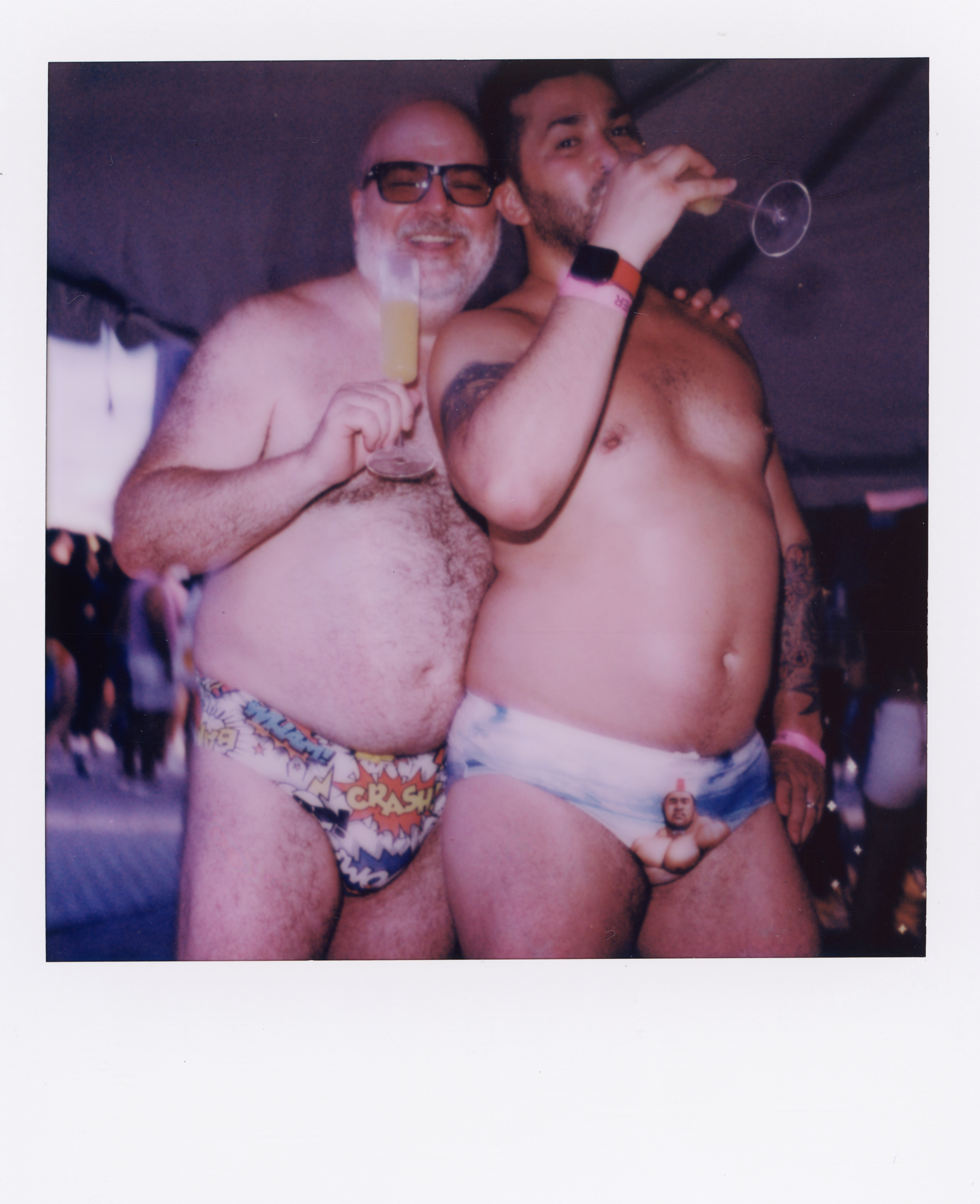 Miami 2021 Polaroid 164, a one-of-one instant photograph made in Miami, Florida, 2021 by Robert Andy Coombs.