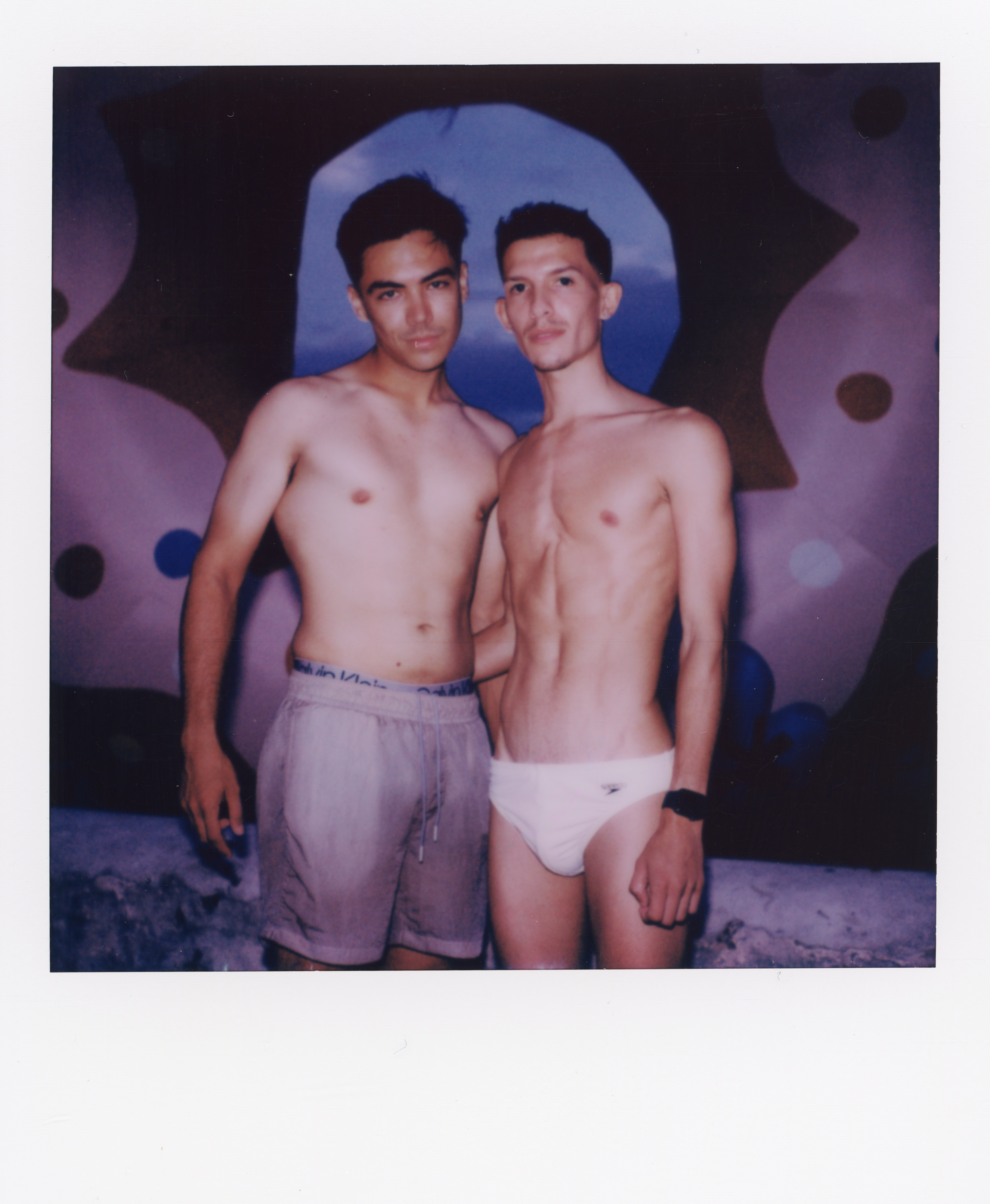 Miami 2021 Polaroid 166, a one-of-one instant photograph made in Miami, Florida, 2021 by Robert Andy Coombs.