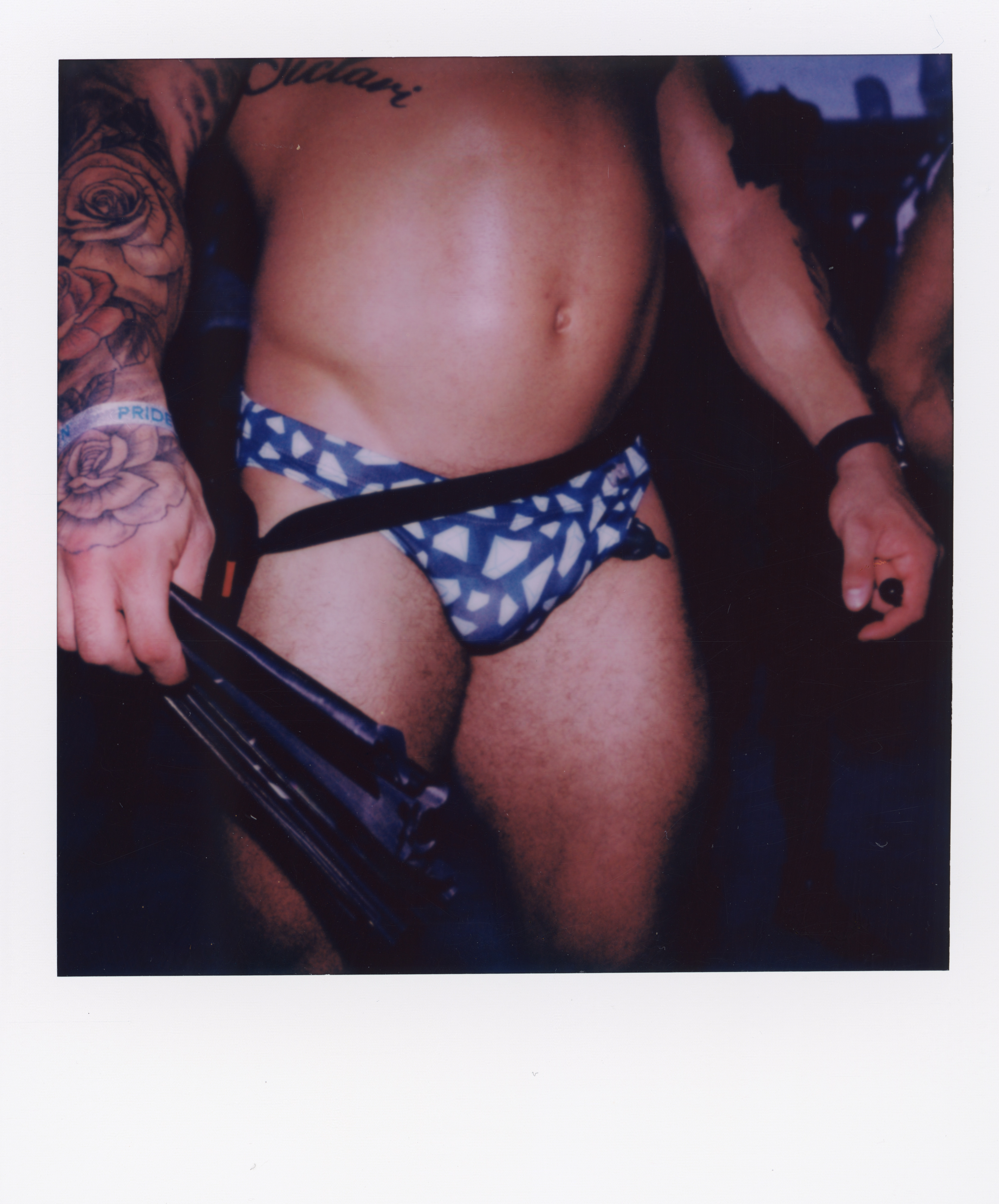 Miami 2021 Polaroid 167, a one-of-one instant photograph made in Miami, Florida, 2021 by Robert Andy Coombs.