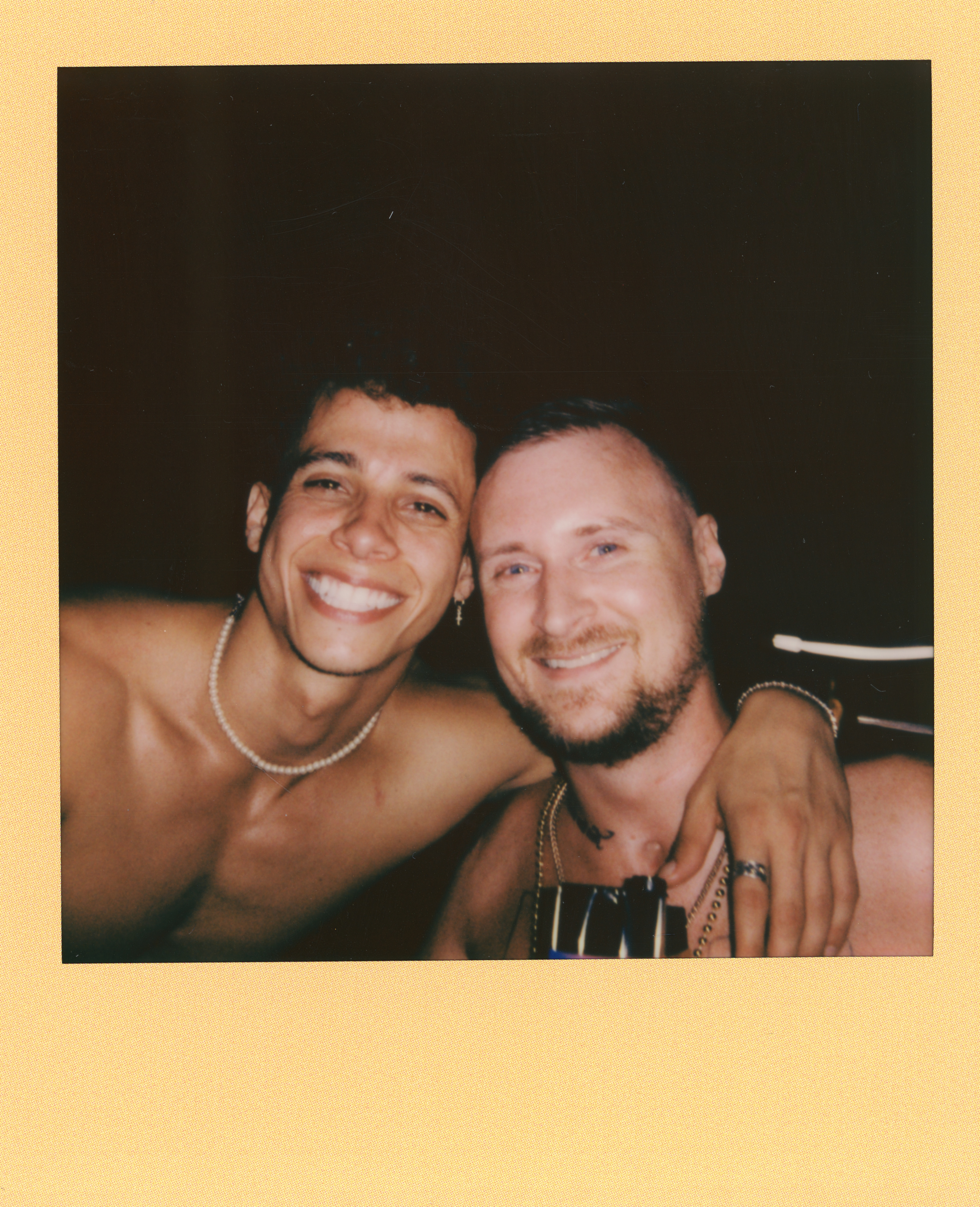 Miami 2021 Polaroid 169, a one-of-one instant photograph made in Miami, Florida, 2021 by Robert Andy Coombs.