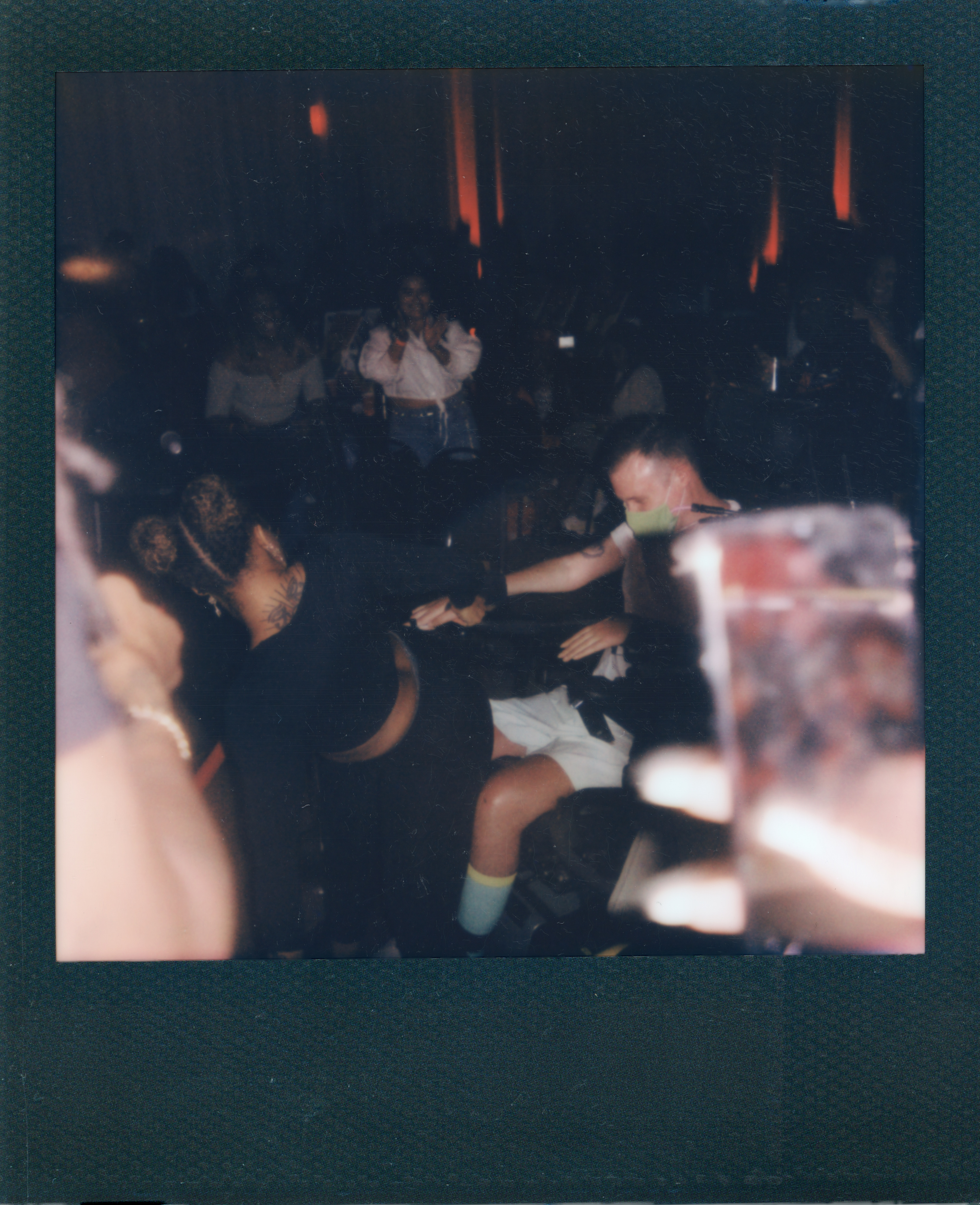 Miami 2021 Polaroid 017, a one-of-one instant photograph made in Miami, Florida, 2021 by Robert Andy Coombs.