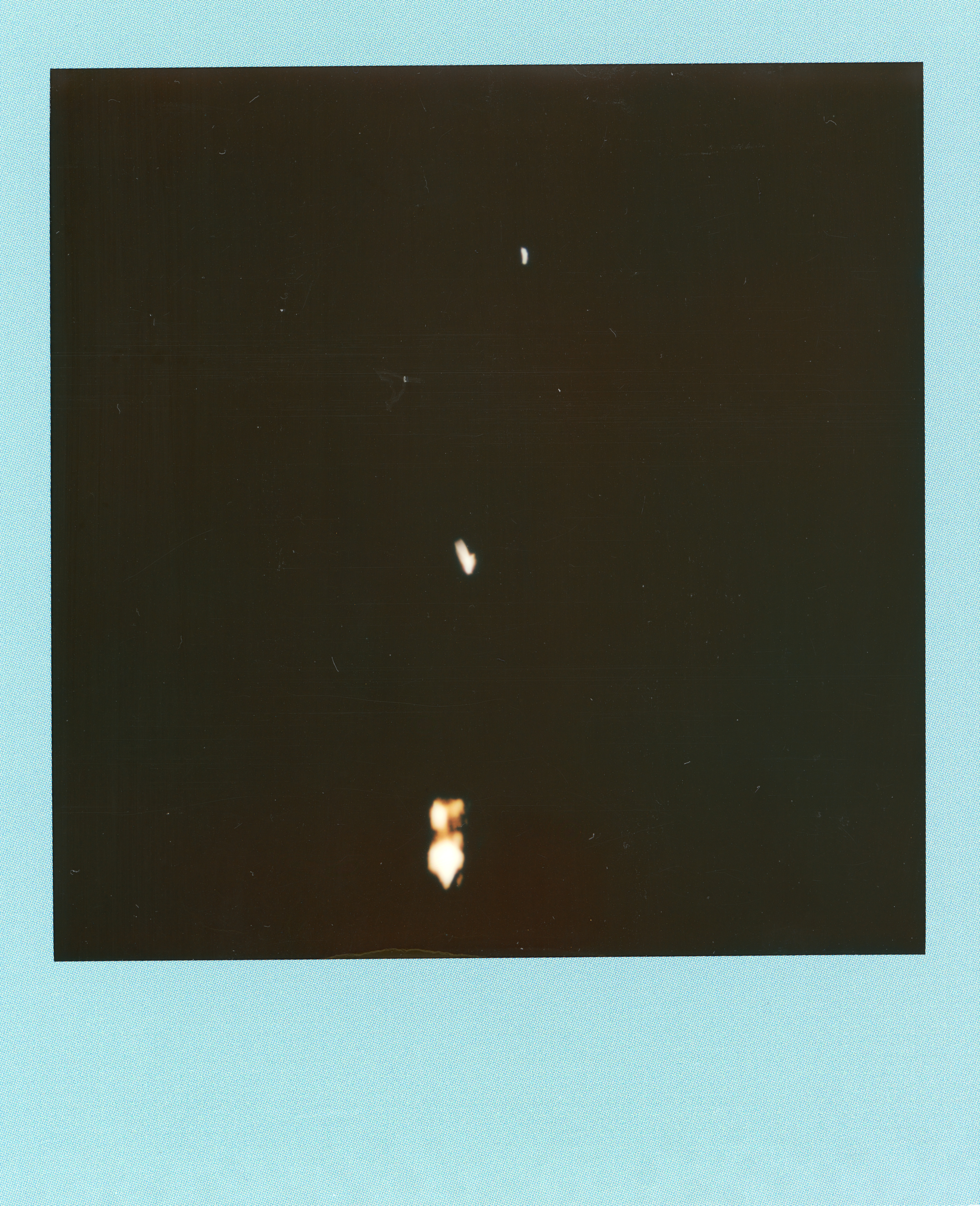 Miami 2021 Polaroid 170, a one-of-one instant photograph made in Miami, Florida, 2021 by Robert Andy Coombs.