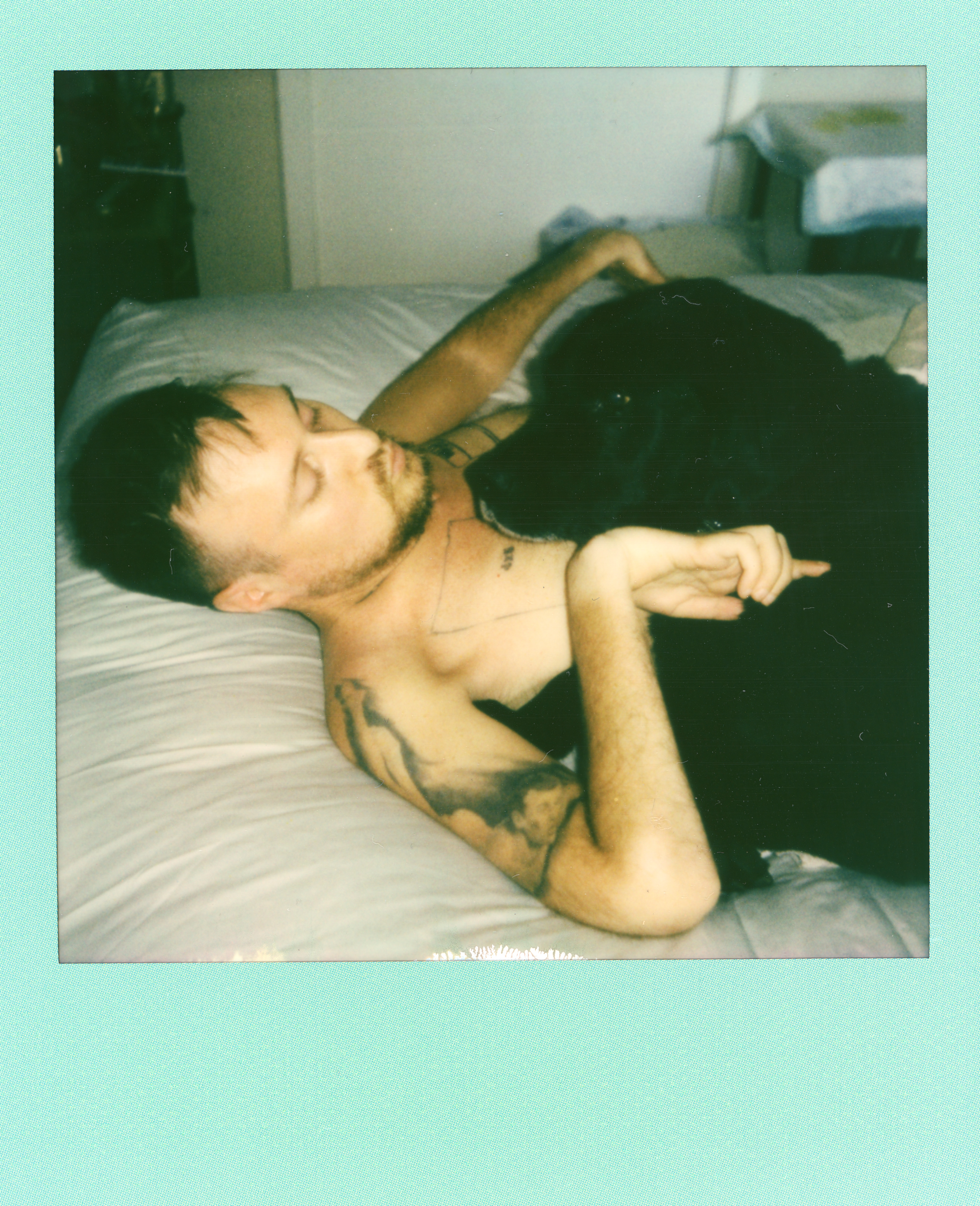 Miami 2021 Polaroid 178, a one-of-one instant photograph made in Miami, Florida, 2021 by Robert Andy Coombs.
