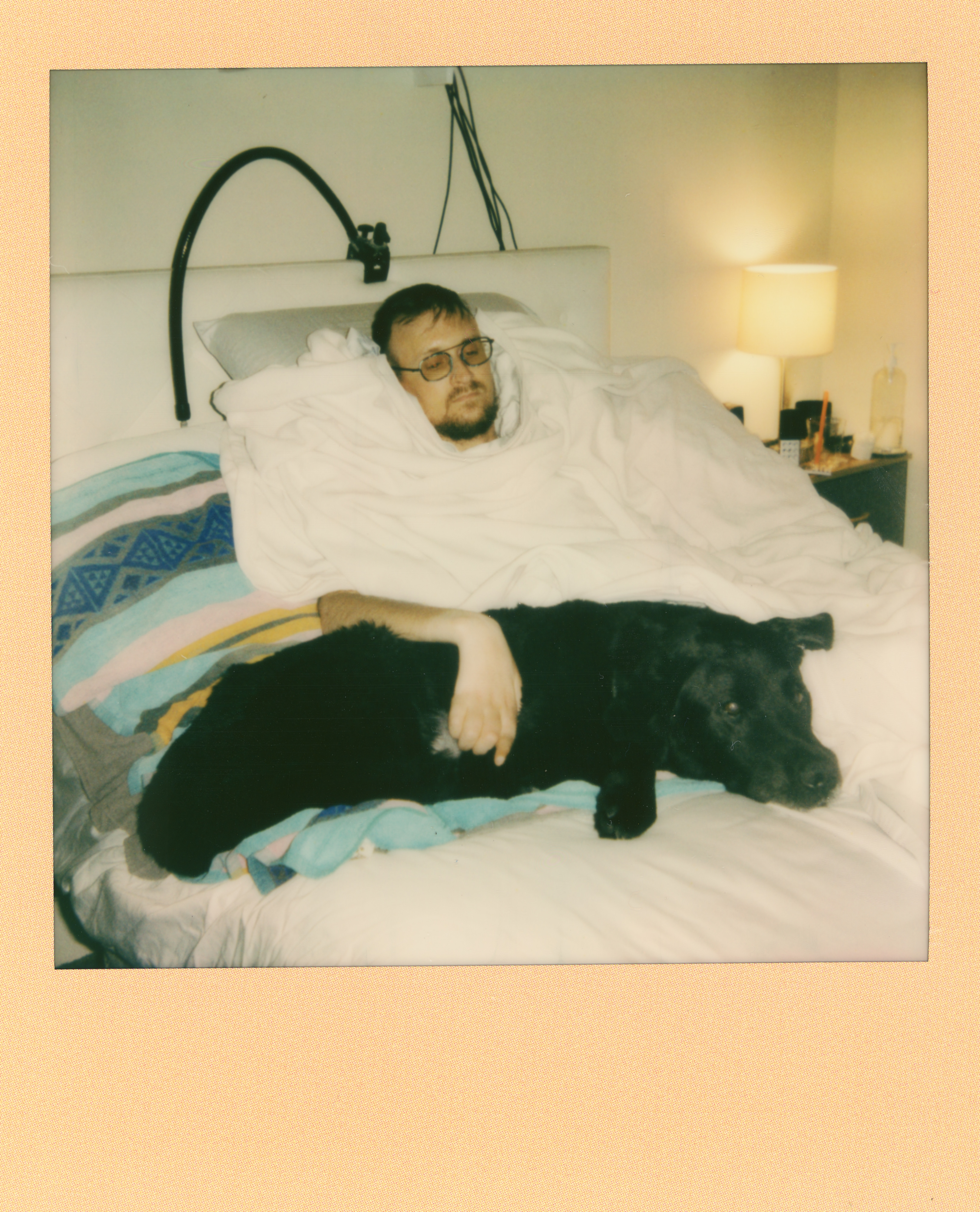 Miami 2021 Polaroid 179, a one-of-one instant photograph made in Miami, Florida, 2021 by Robert Andy Coombs.