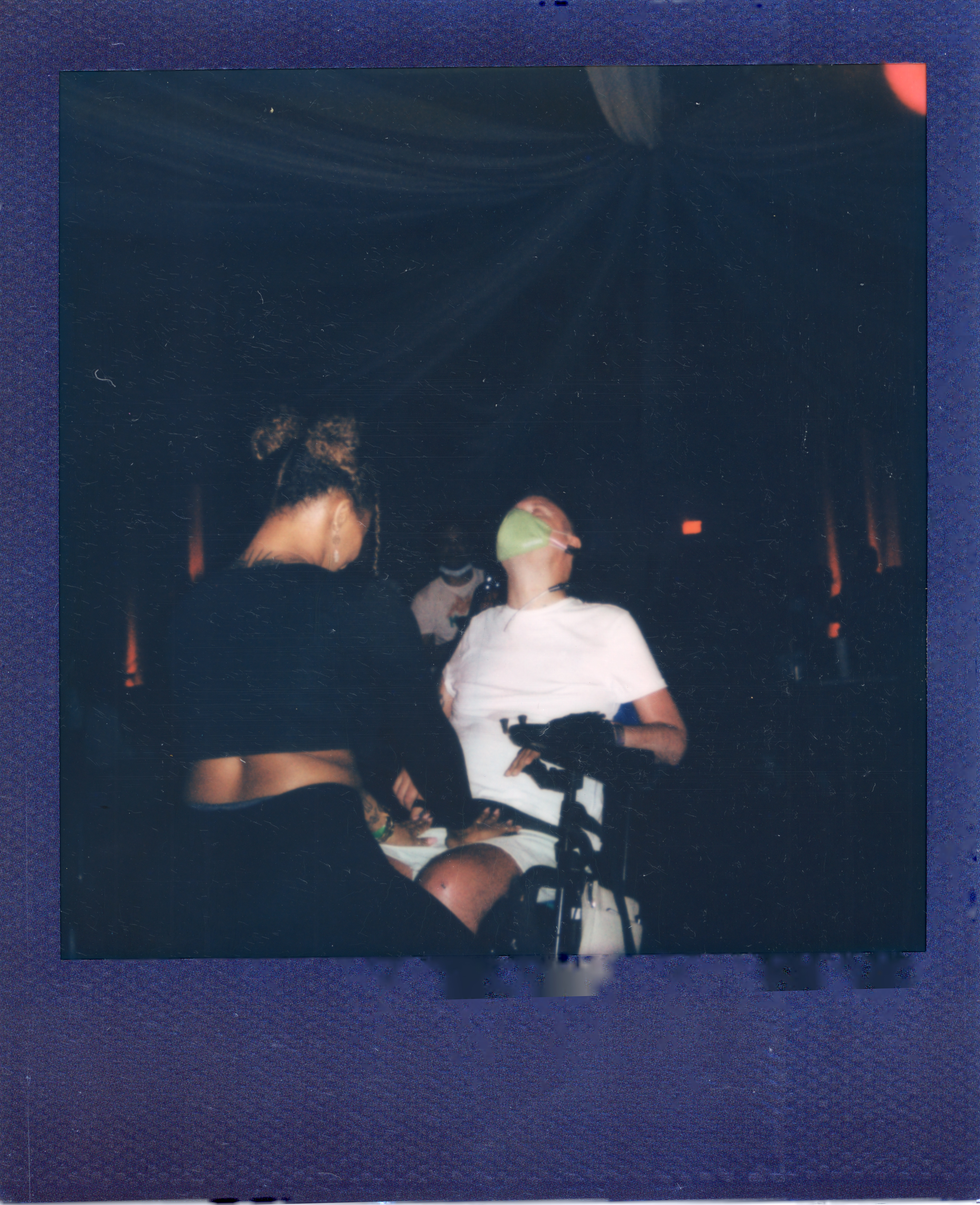 Miami 2021 Polaroid 018, a one-of-one instant photograph made in Miami, Florida, 2021 by Robert Andy Coombs.