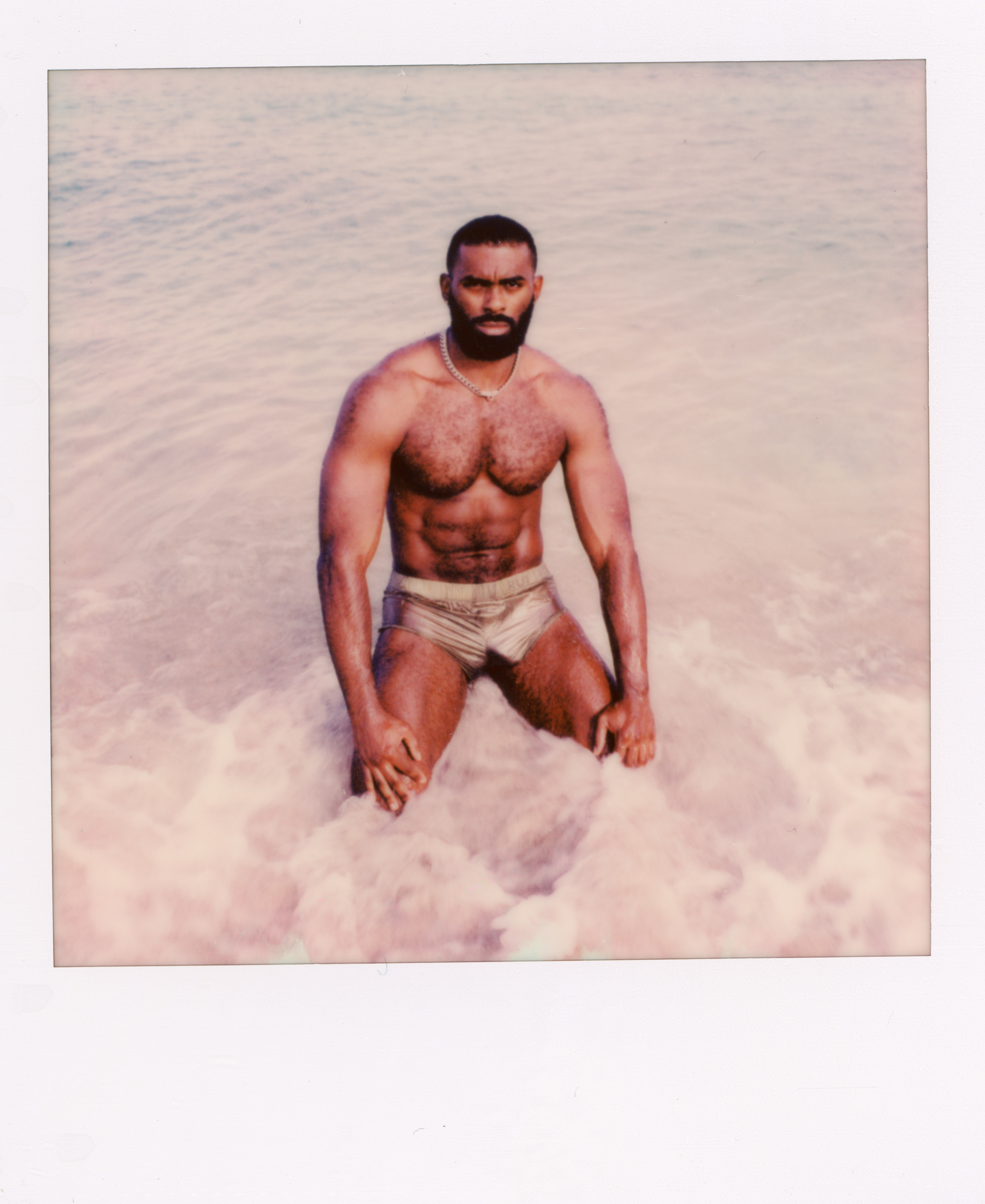 Miami 2021 Polaroid 185, a one-of-one instant photograph made in Miami, Florida, 2021 by Robert Andy Coombs.