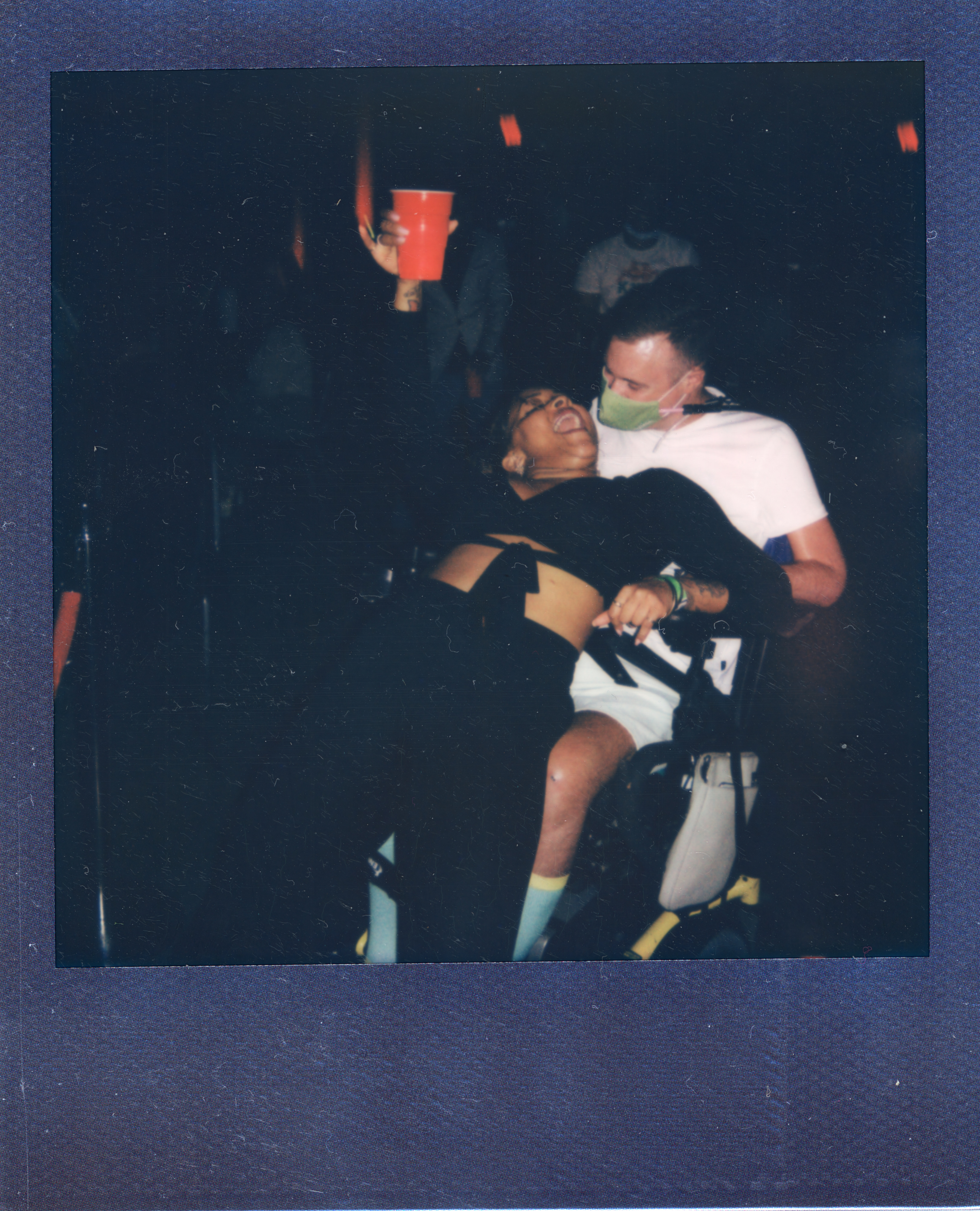 Miami 2021 Polaroid 019, a one-of-one instant photograph made in Miami, Florida, 2021 by Robert Andy Coombs.