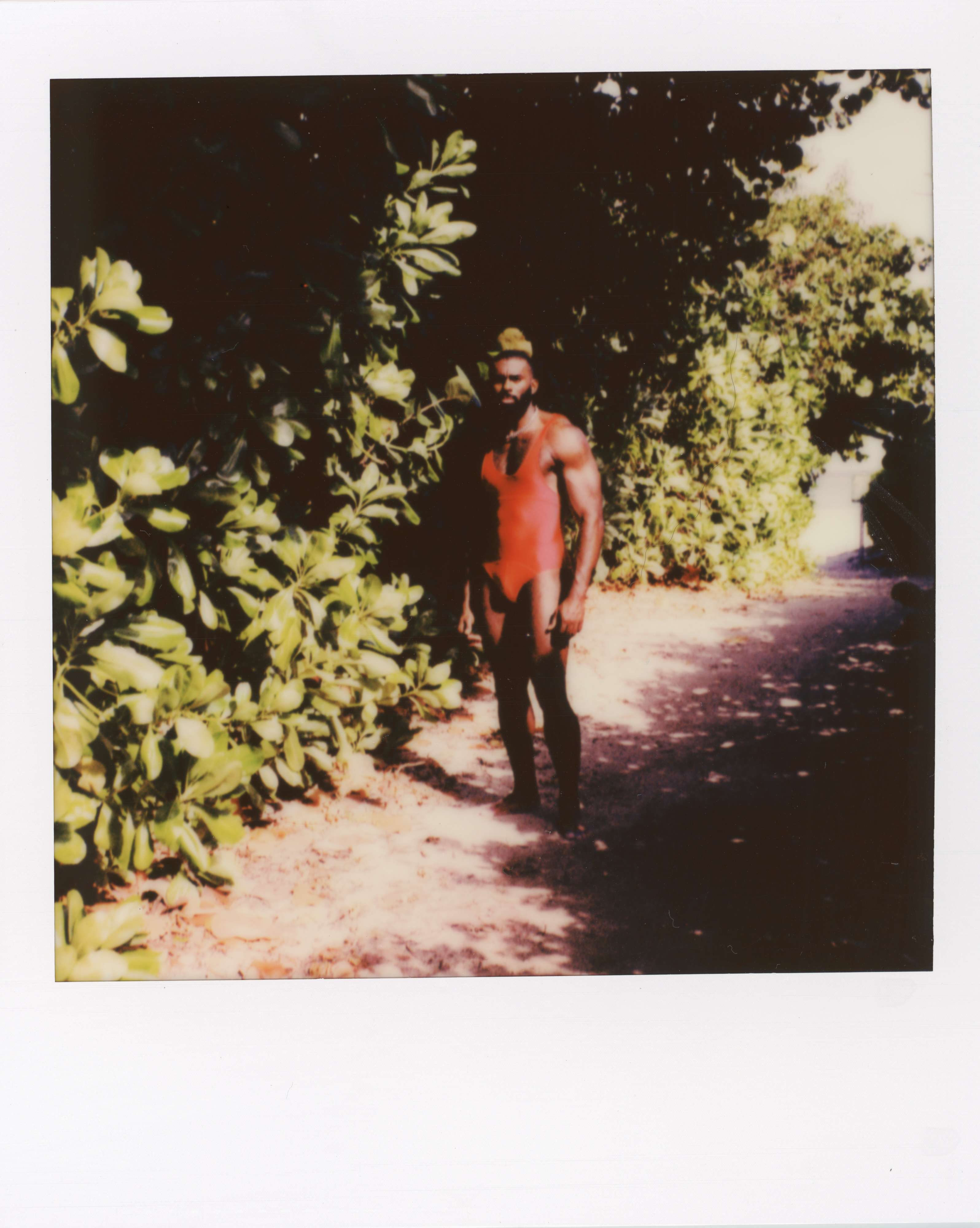 Miami 2021 Polaroid 196, a one-of-one instant photograph made in Miami, Florida, 2021 by Robert Andy Coombs.