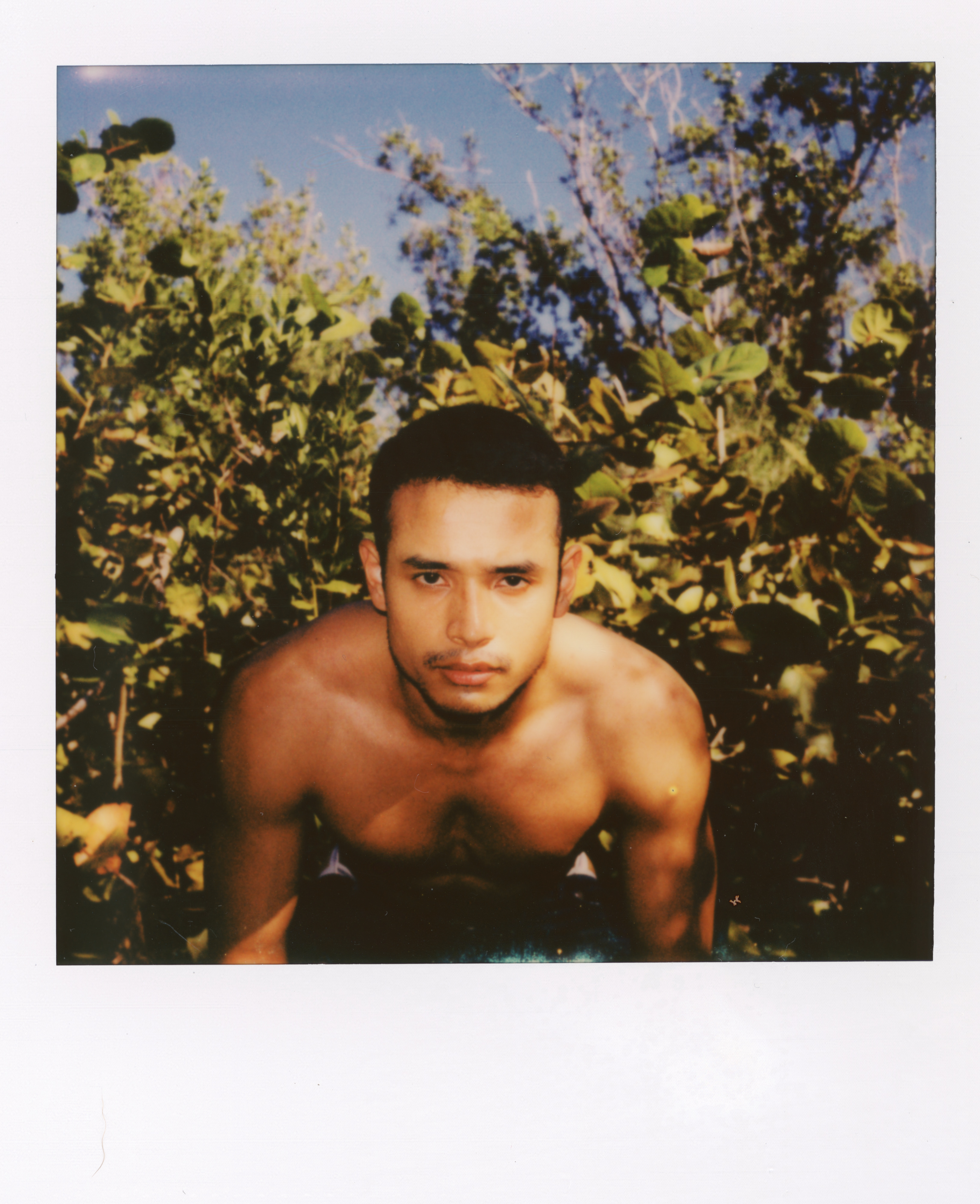 Miami 2021 Polaroid 198, a one-of-one instant photograph made in Miami, Florida, 2021 by Robert Andy Coombs.