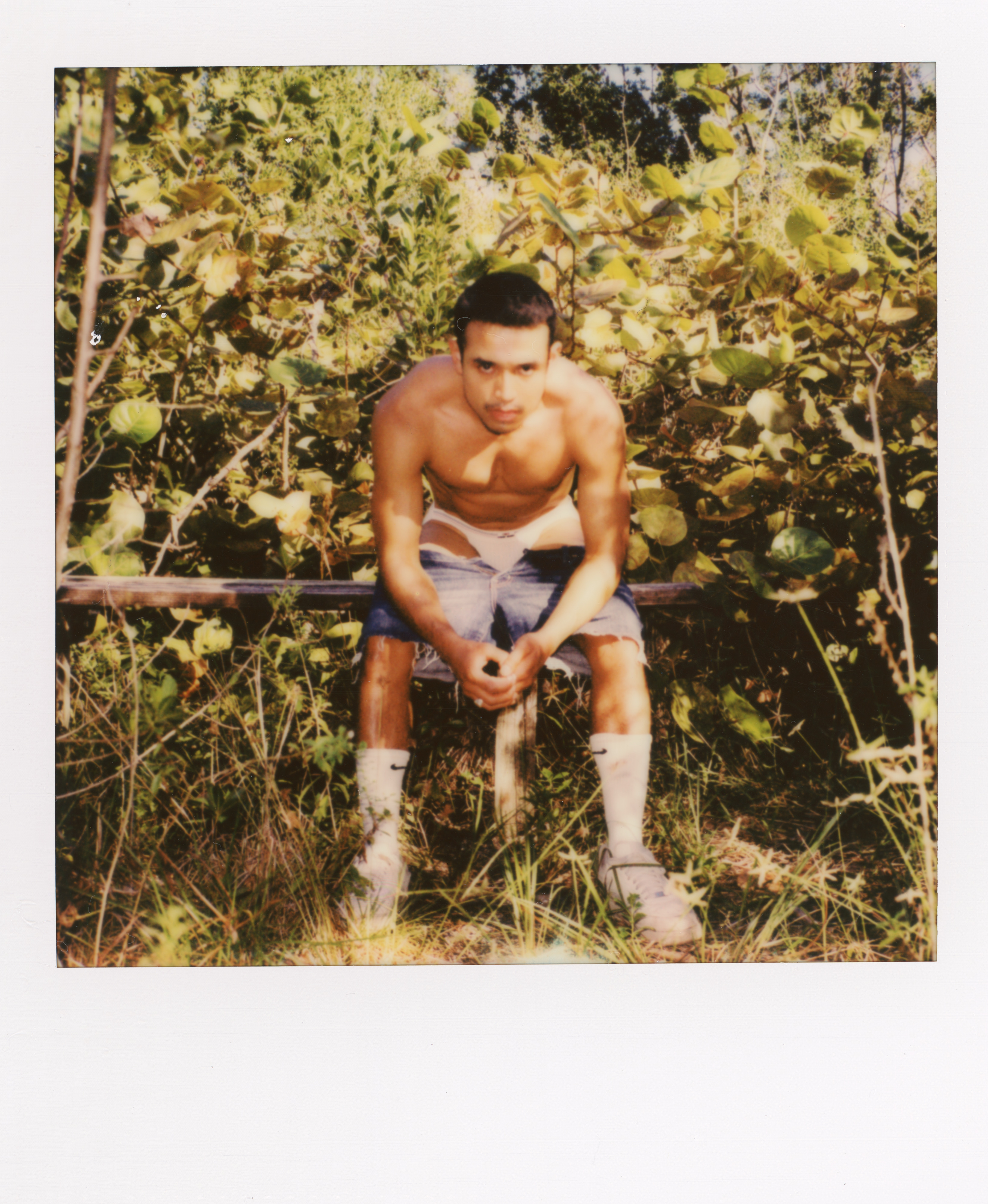 Miami 2021 Polaroid 199, a one-of-one instant photograph made in Miami, Florida, 2021 by Robert Andy Coombs.