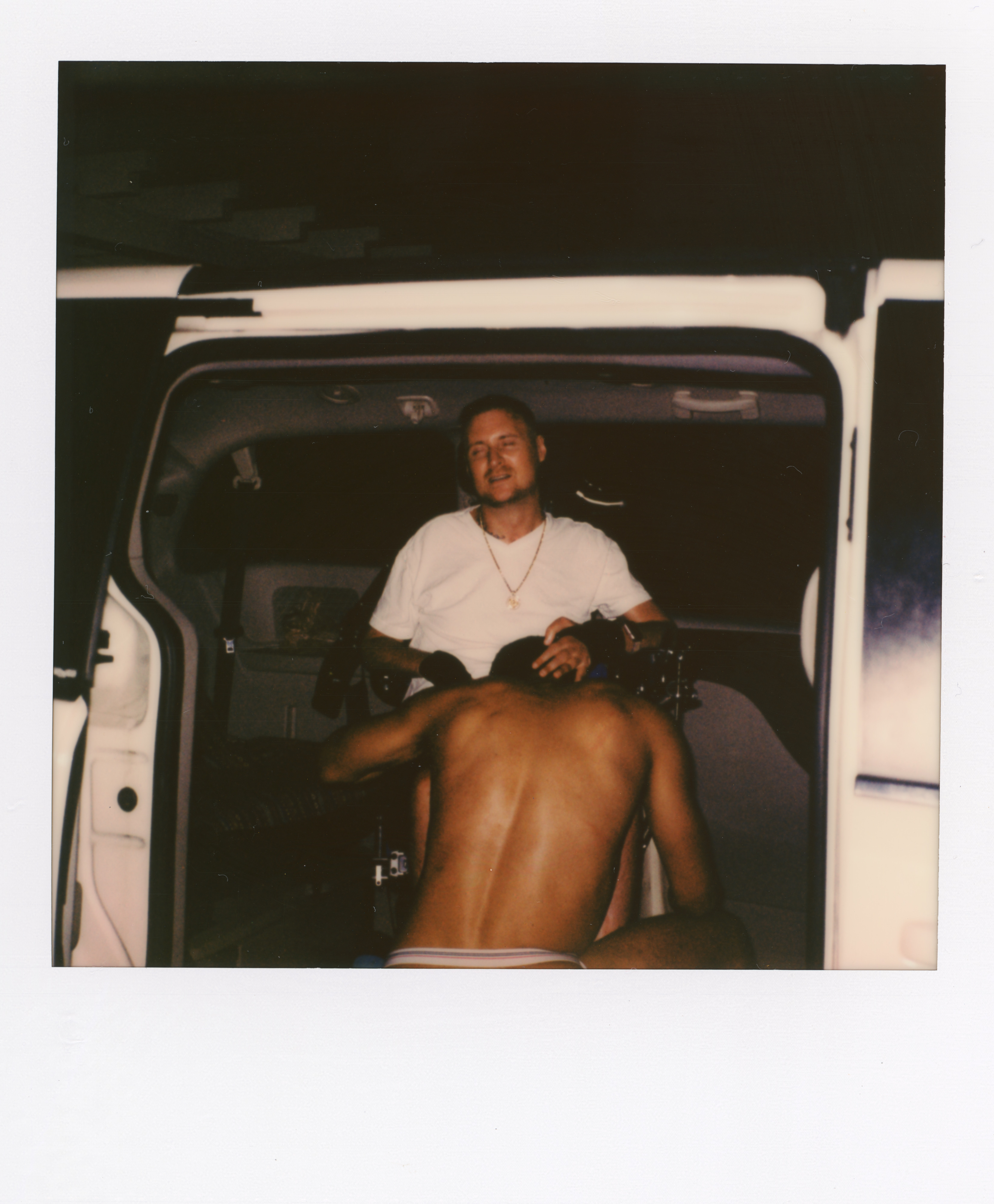 Miami 2021 Polaroid 207, a one-of-one instant photograph made in Miami, Florida, 2021 by Robert Andy Coombs.