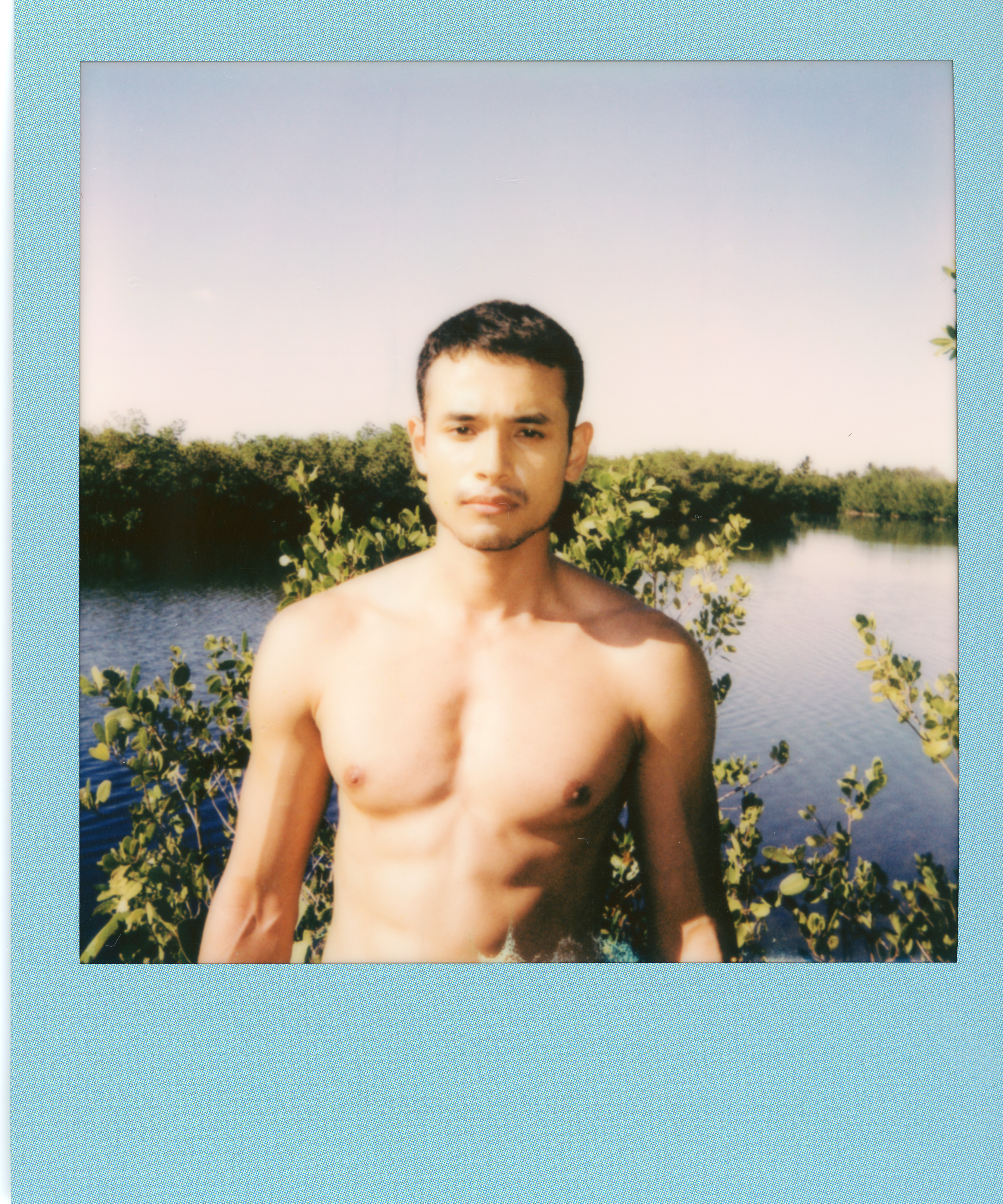 Miami 2021 Polaroid 209, a one-of-one instant photograph made in Miami, Florida, 2021 by Robert Andy Coombs.