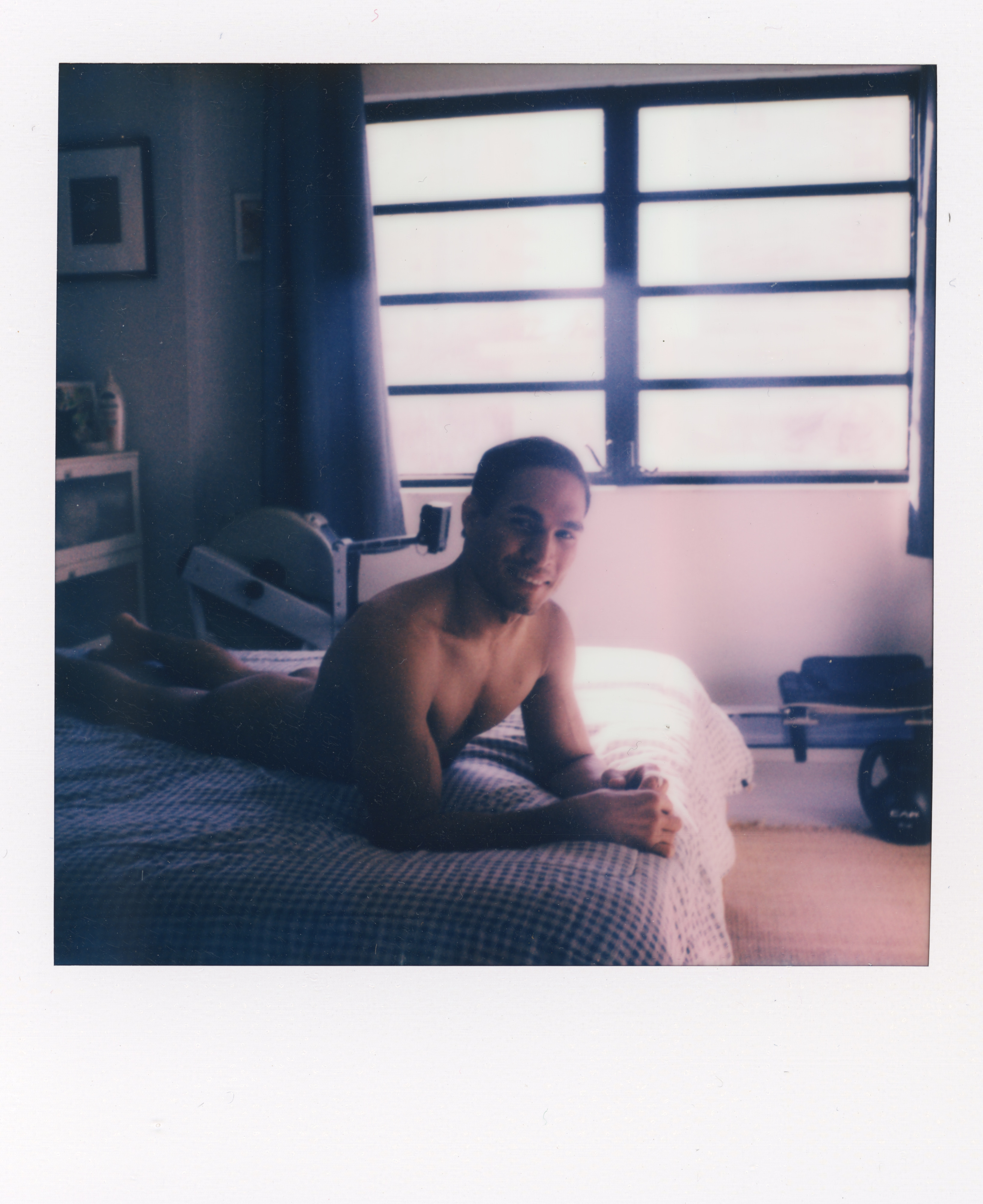 Miami 2021 Polaroid 021, a one-of-one instant photograph made in Miami, Florida, 2021 by Robert Andy Coombs.