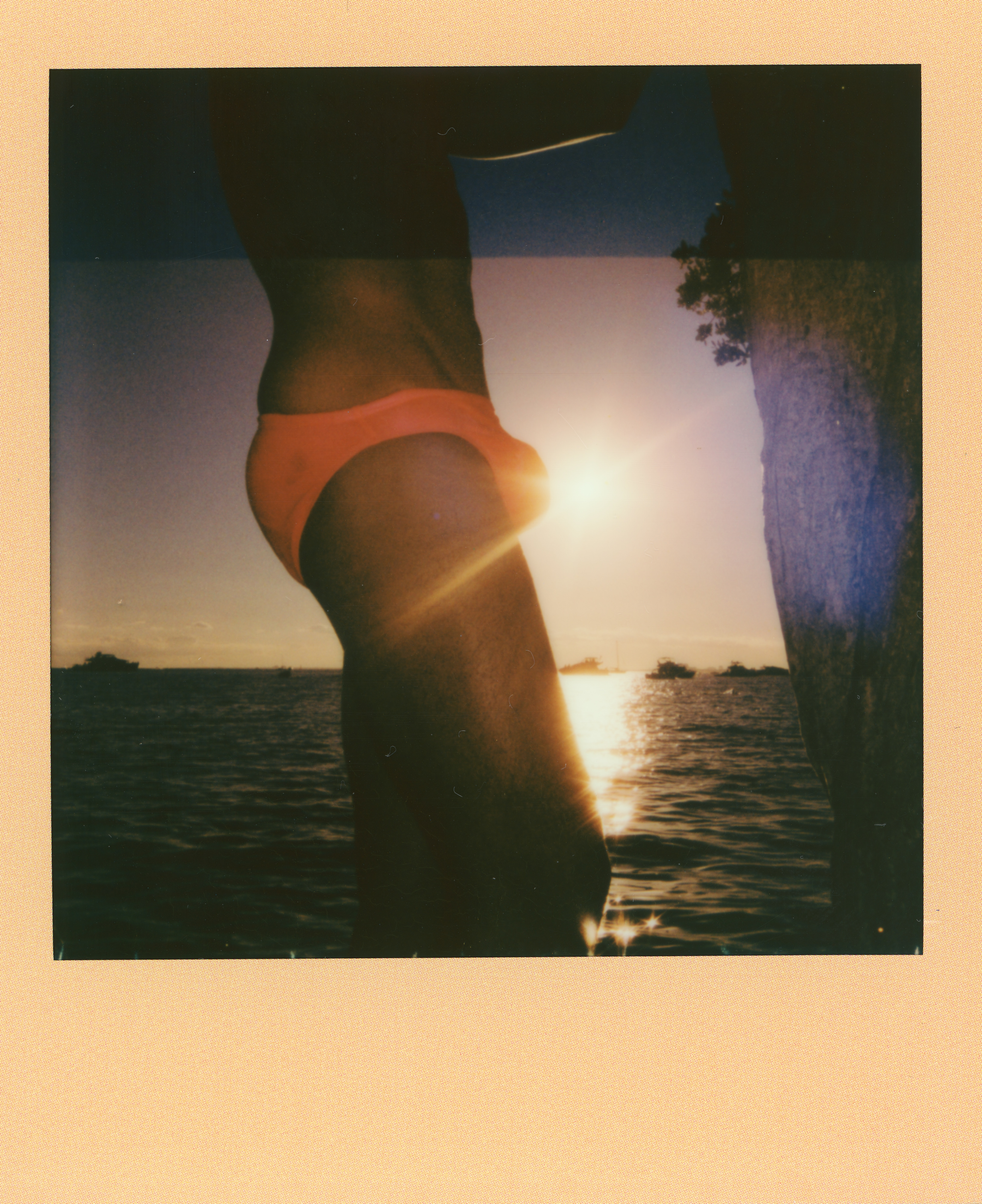 Miami 2021 Polaroid 212, a one-of-one instant photograph made in Miami, Florida, 2021 by Robert Andy Coombs.