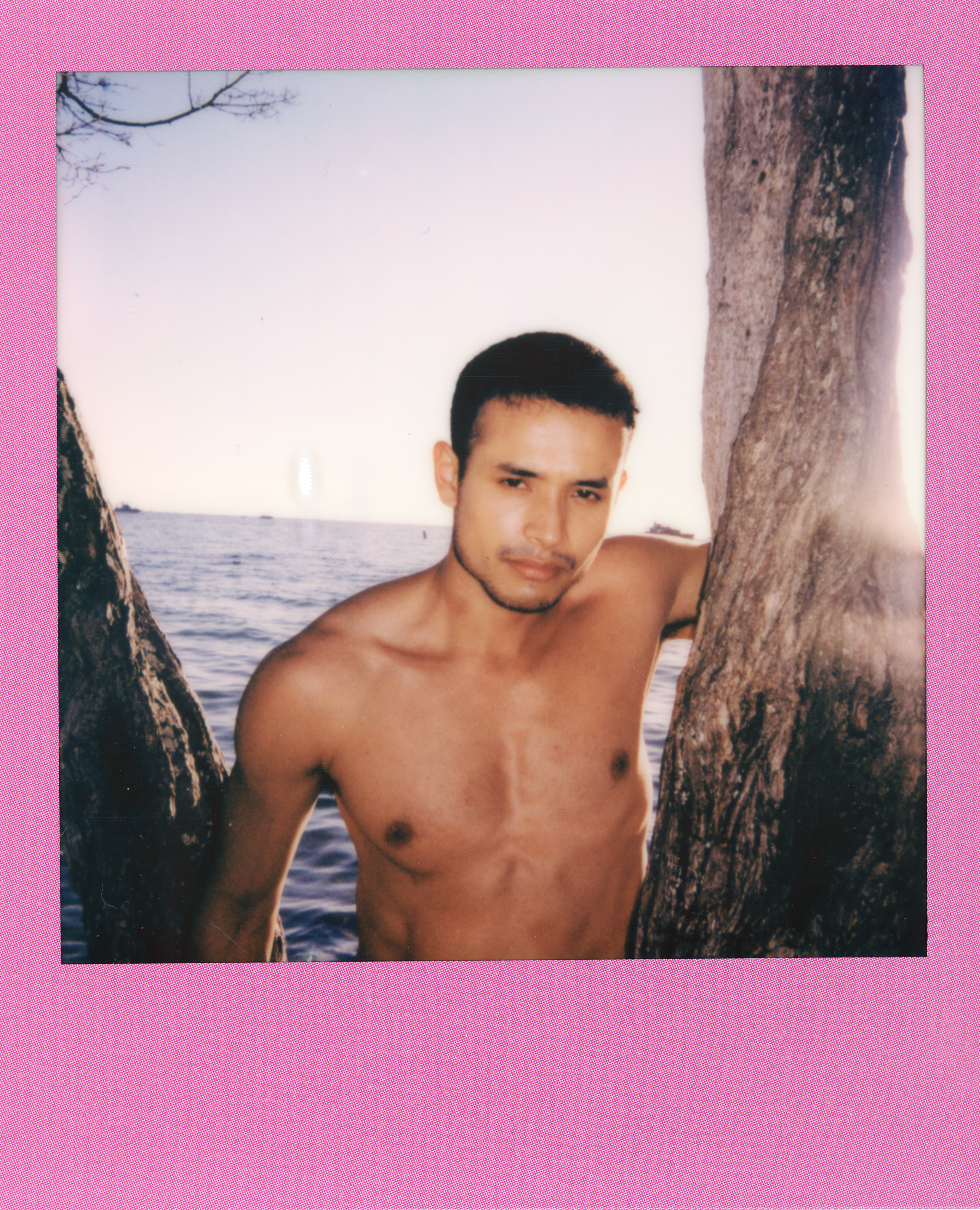 Miami 2021 Polaroid 217, a one-of-one instant photograph made in Miami, Florida, 2021 by Robert Andy Coombs.