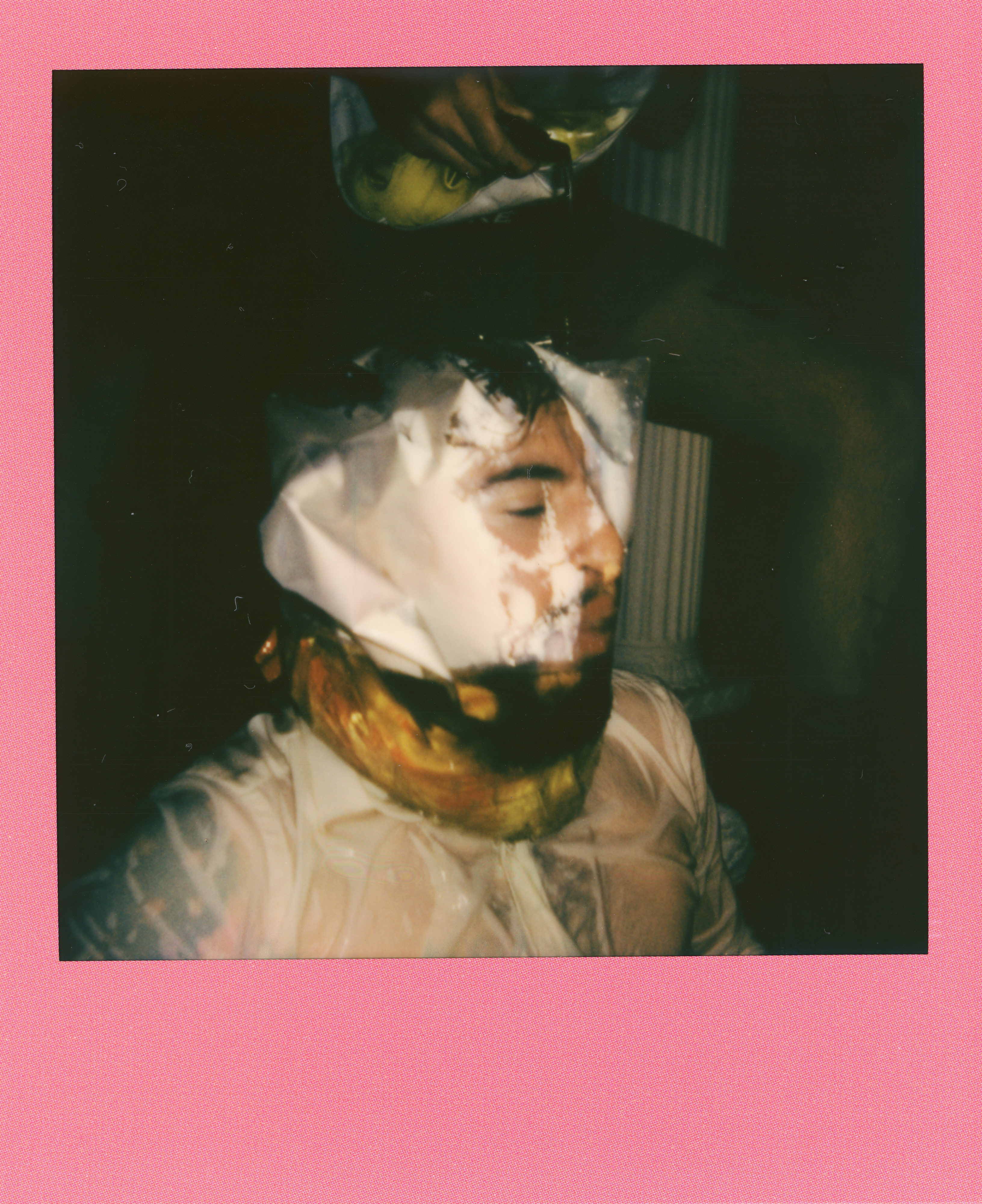Miami 2021 Polaroid 221, a one-of-one instant photograph made in Miami, Florida, 2021 by Robert Andy Coombs.