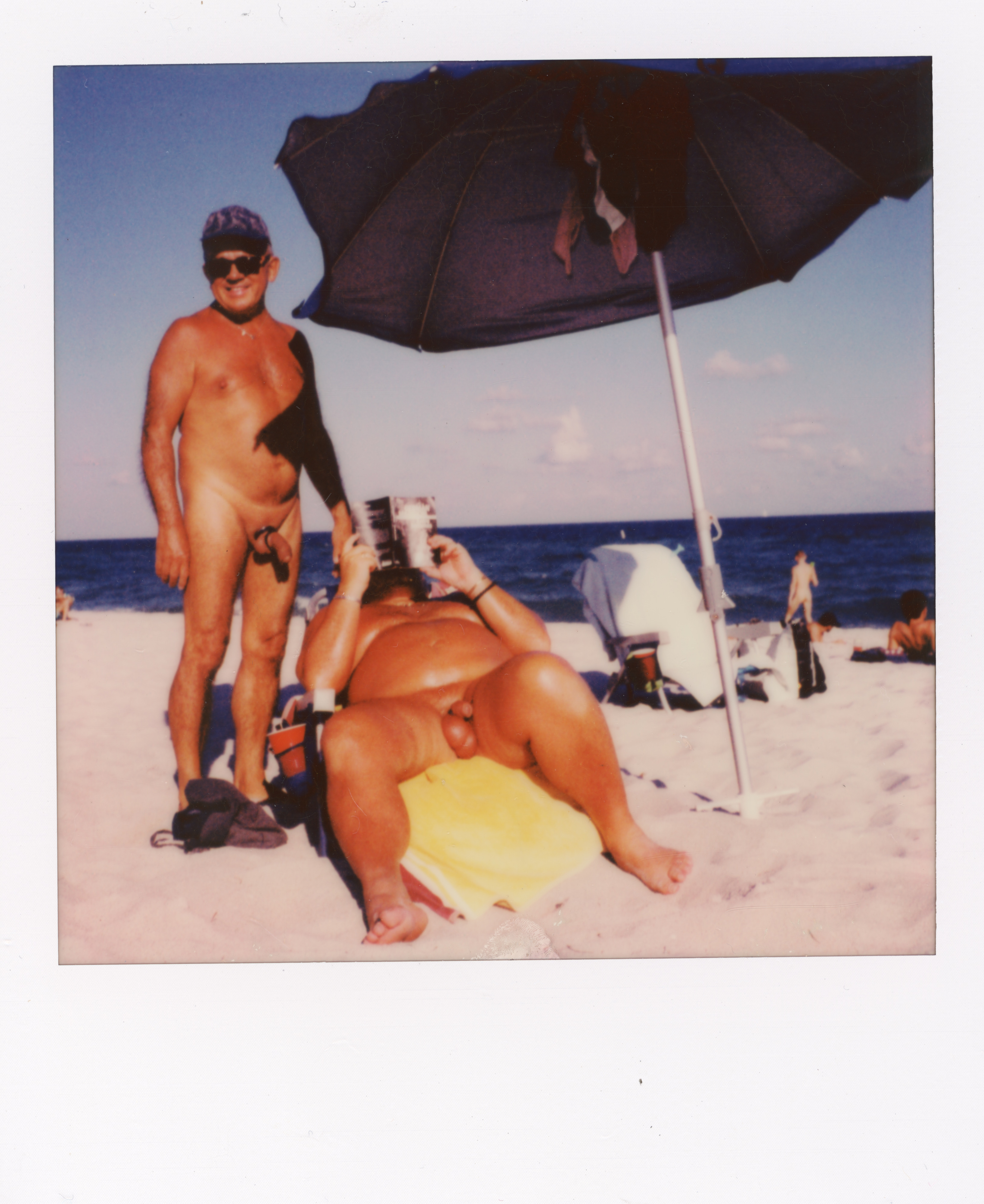 Miami 2021 Polaroid 224, a one-of-one instant photograph made in Miami, Florida, 2021 by Robert Andy Coombs.