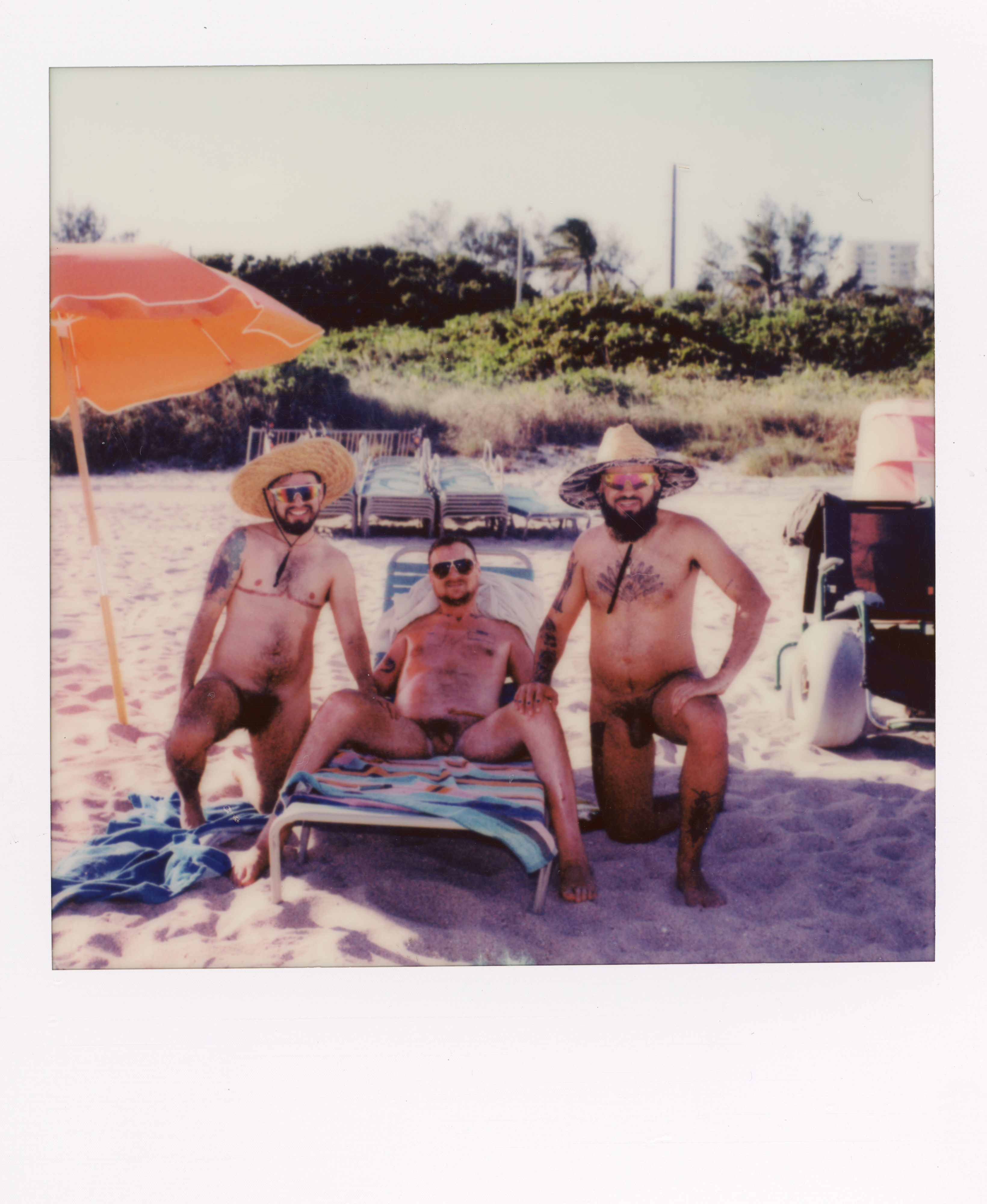 Miami 2021 Polaroid 225, a one-of-one instant photograph made in Miami, Florida, 2021 by Robert Andy Coombs.
