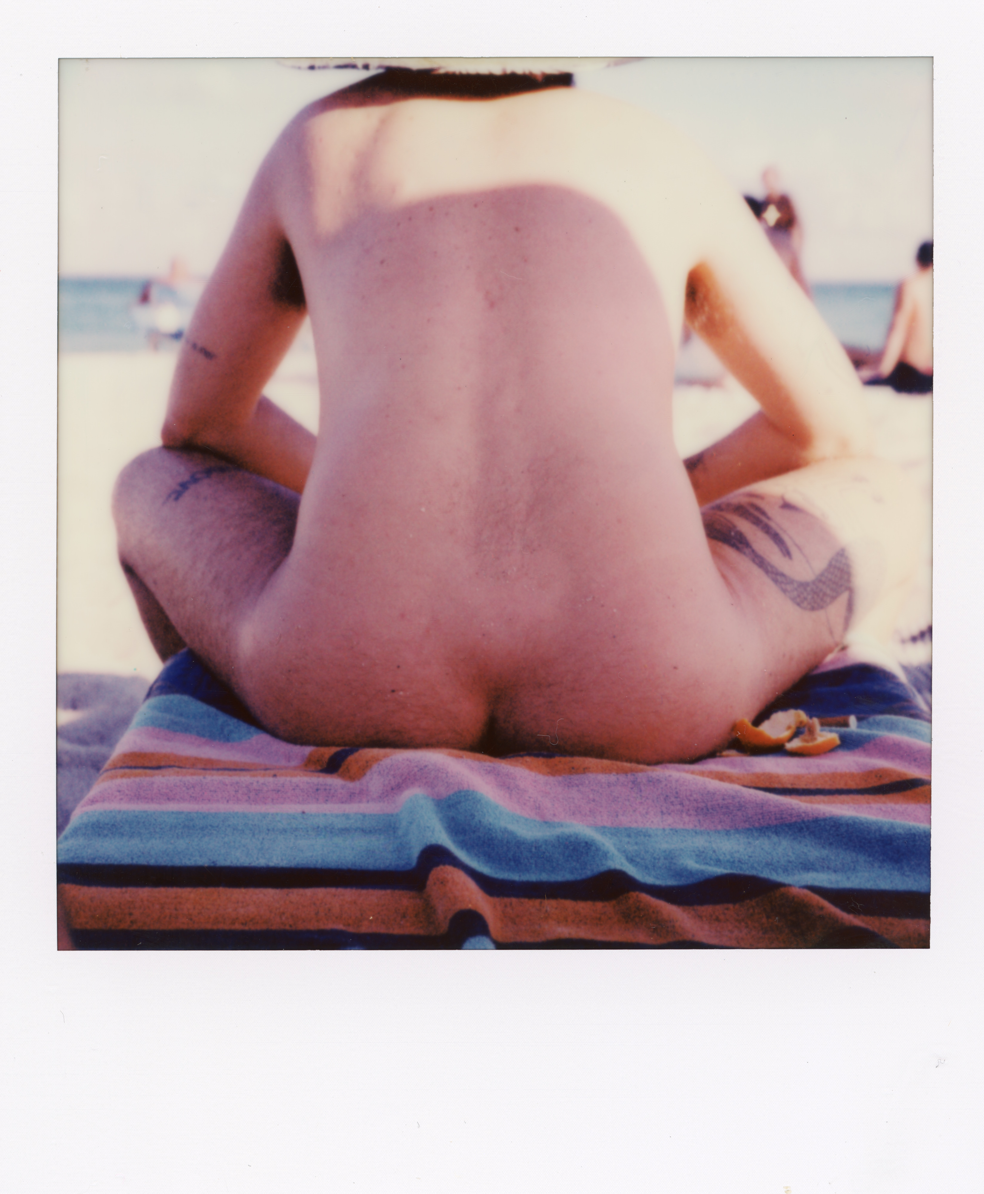Miami 2021 Polaroid 229, a one-of-one instant photograph made in Miami, Florida, 2021 by Robert Andy Coombs.