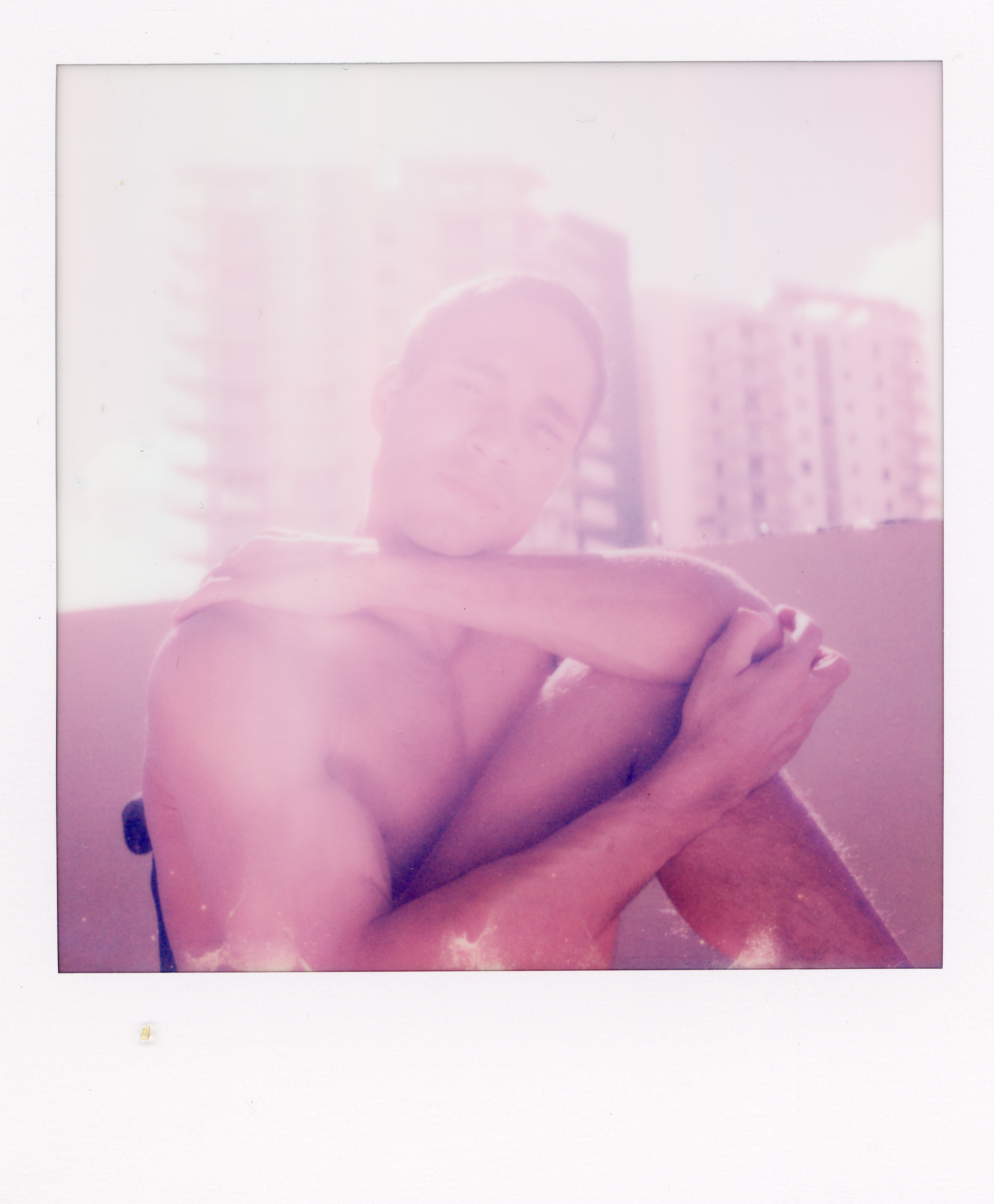 Miami 2021 Polaroid 023, a one-of-one instant photograph made in Miami, Florida, 2021 by Robert Andy Coombs.