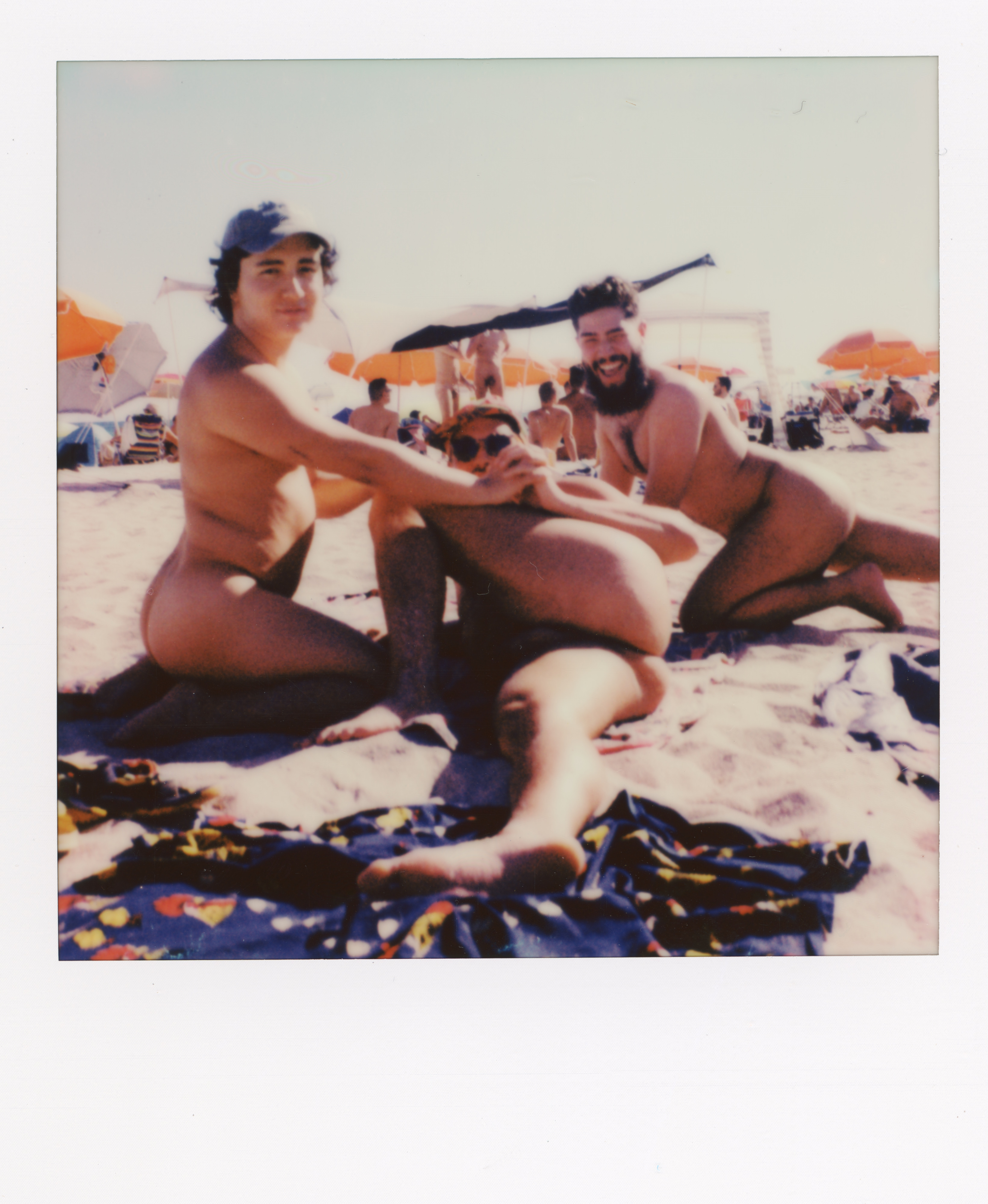 Miami 2021 Polaroid 231, a one-of-one instant photograph made in Miami, Florida, 2021 by Robert Andy Coombs.