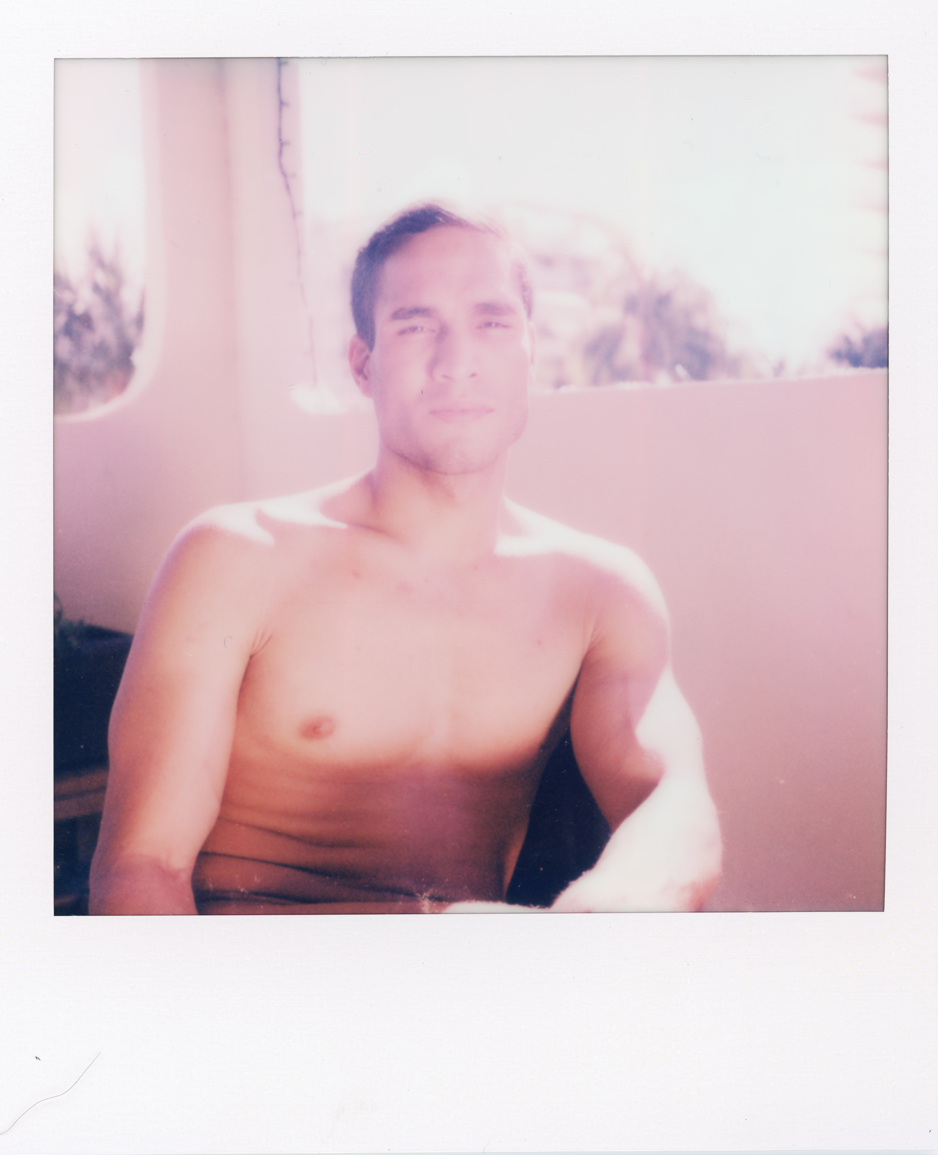 Miami 2021 Polaroid 030, a one-of-one instant photograph made in Miami, Florida, 2021 by Robert Andy Coombs.
