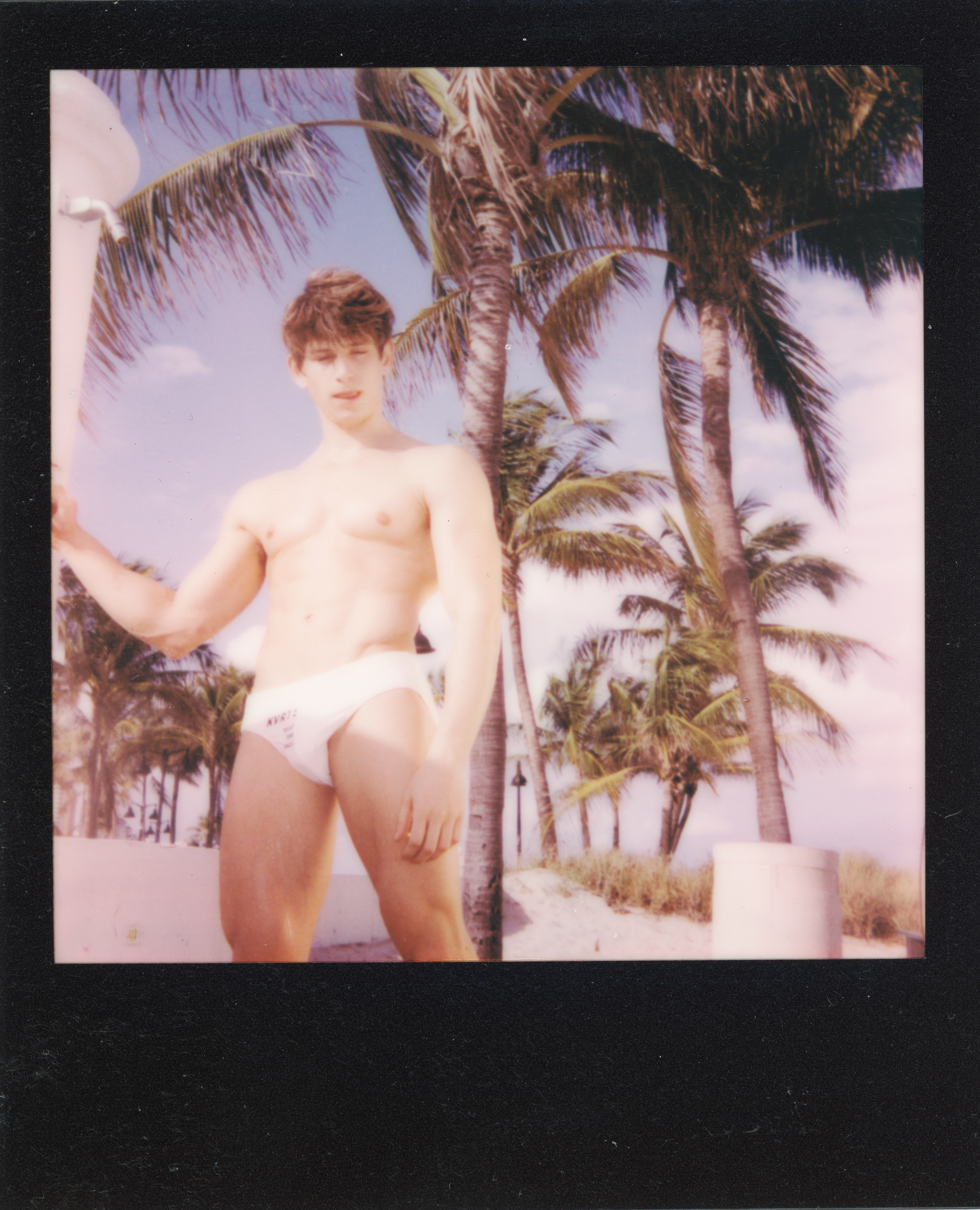 Miami 2021 Polaroid 032, a one-of-one instant photograph made in Miami, Florida, 2021 by Robert Andy Coombs.
