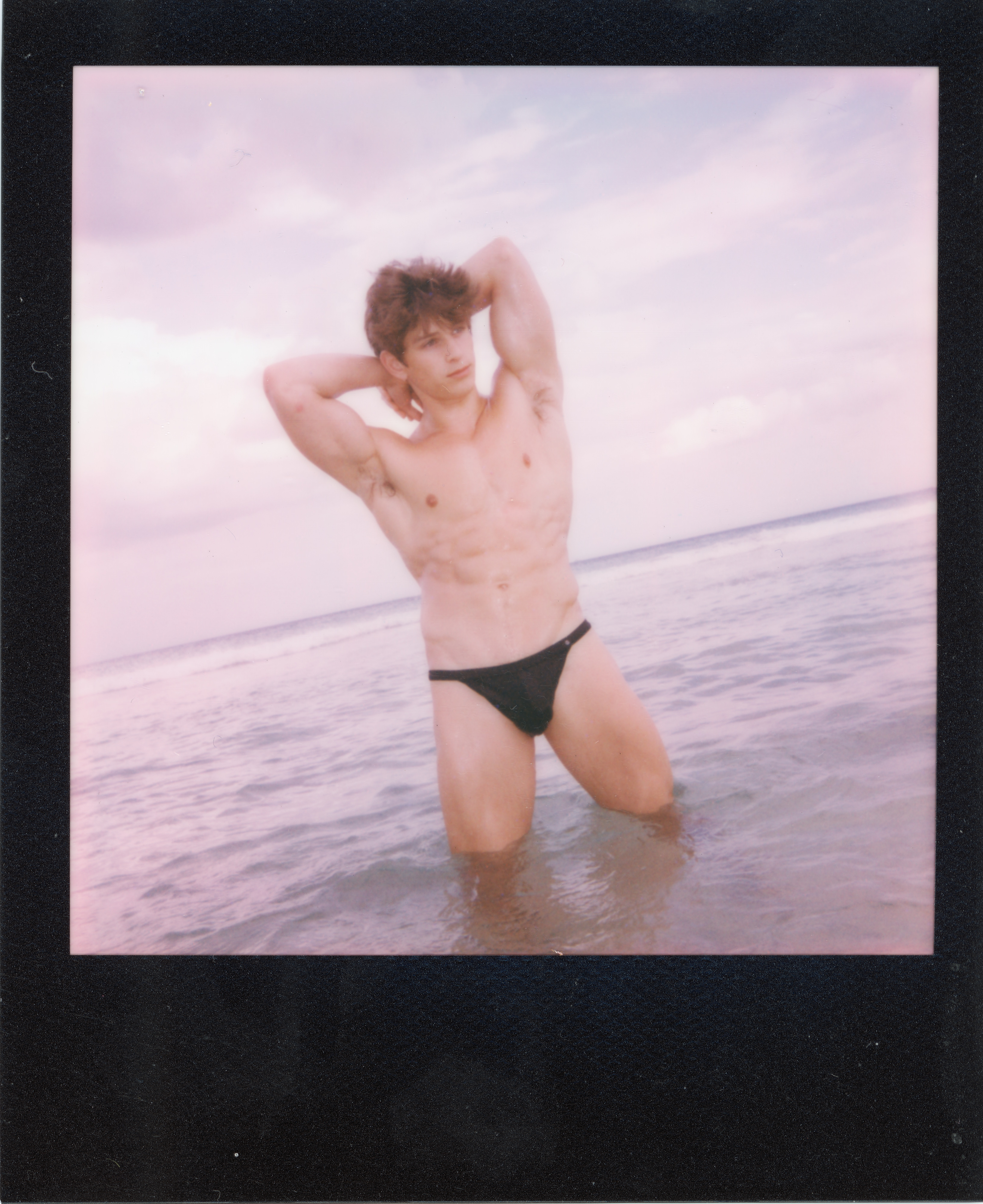 Miami 2021 Polaroid 033, a one-of-one instant photograph made in Miami, Florida, 2021 by Robert Andy Coombs.