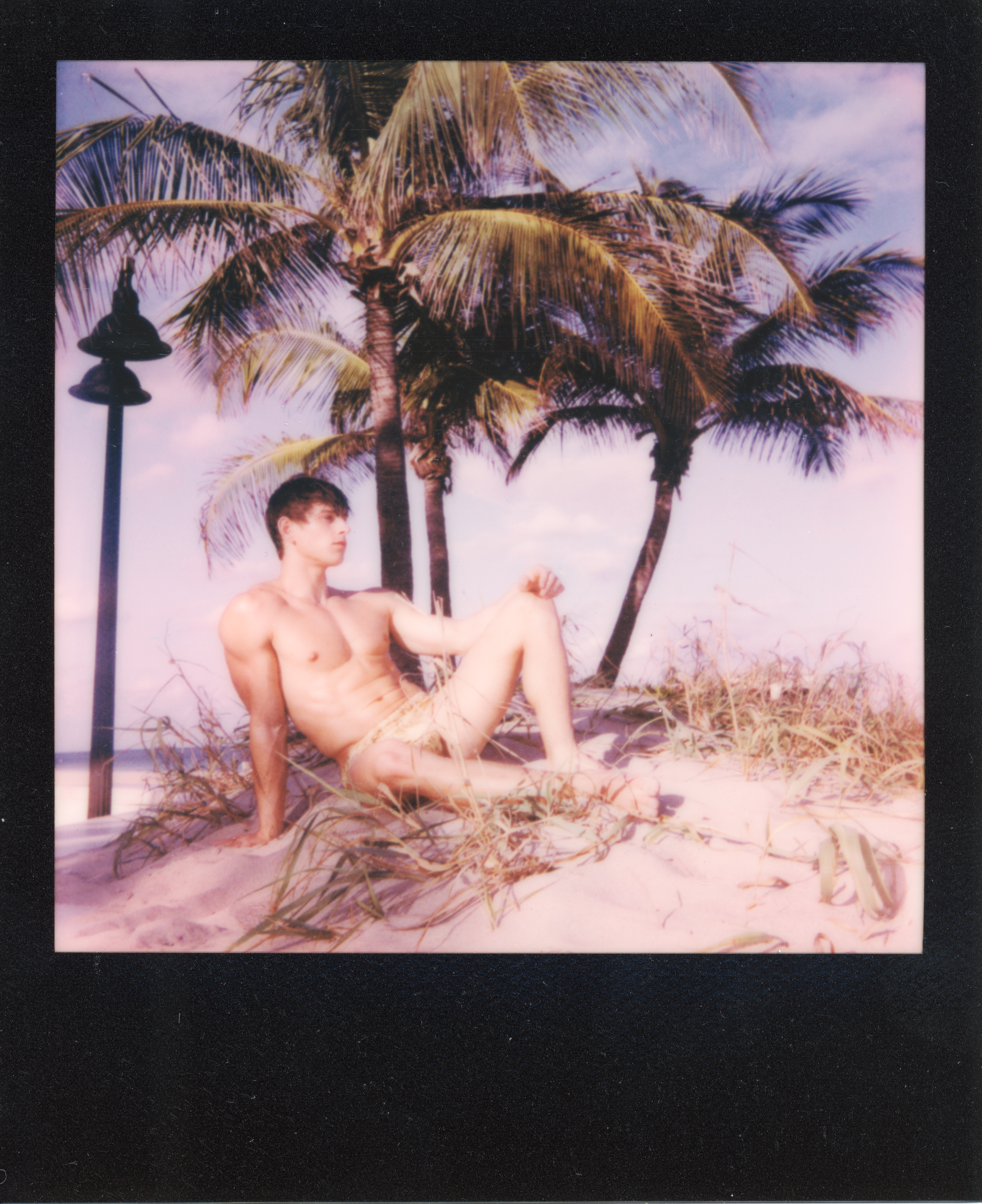 Miami 2021 Polaroid 036, a one-of-one instant photograph made in Miami, Florida, 2021 by Robert Andy Coombs.