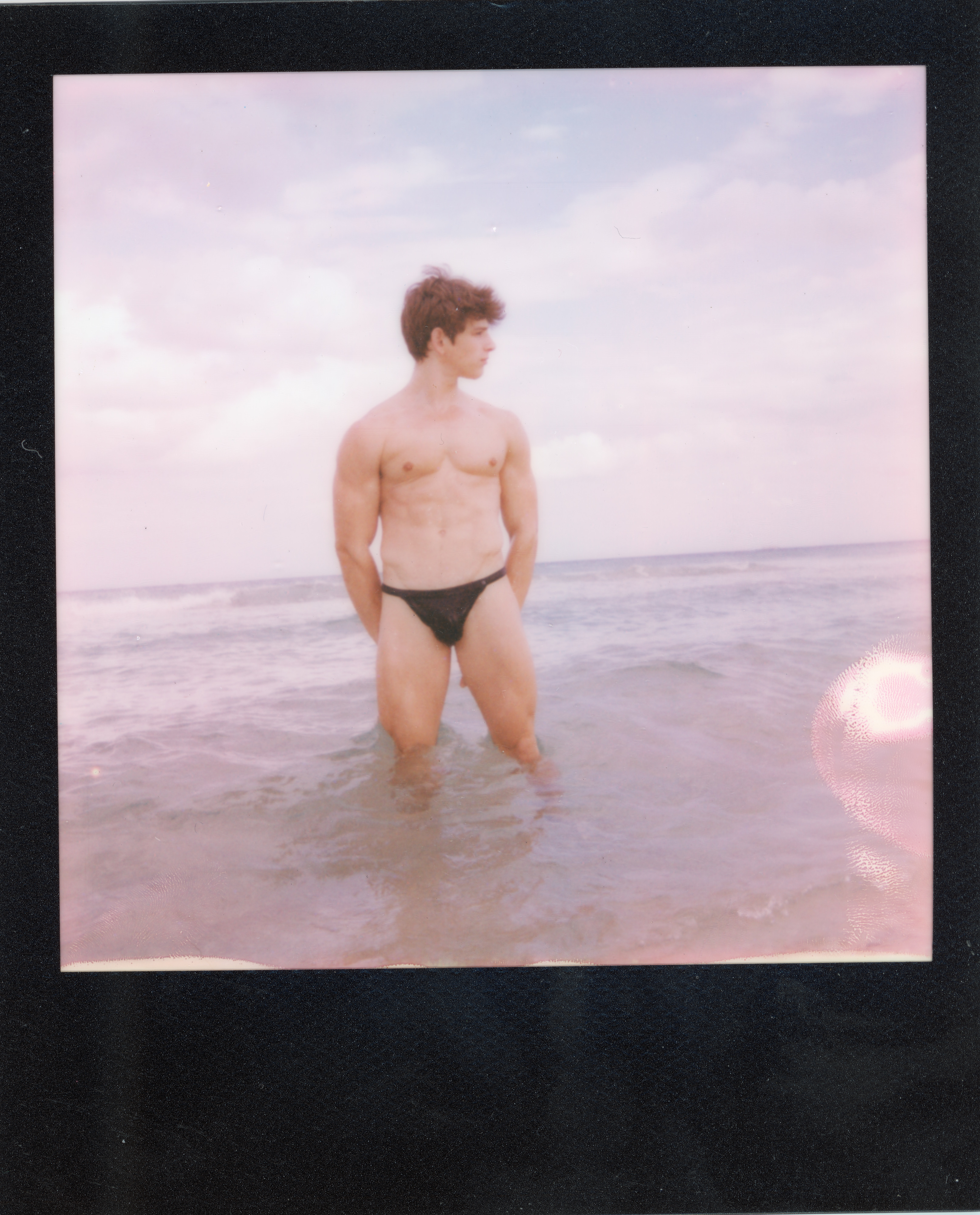 Miami 2021 Polaroid 037, a one-of-one instant photograph made in Miami, Florida, 2021 by Robert Andy Coombs.