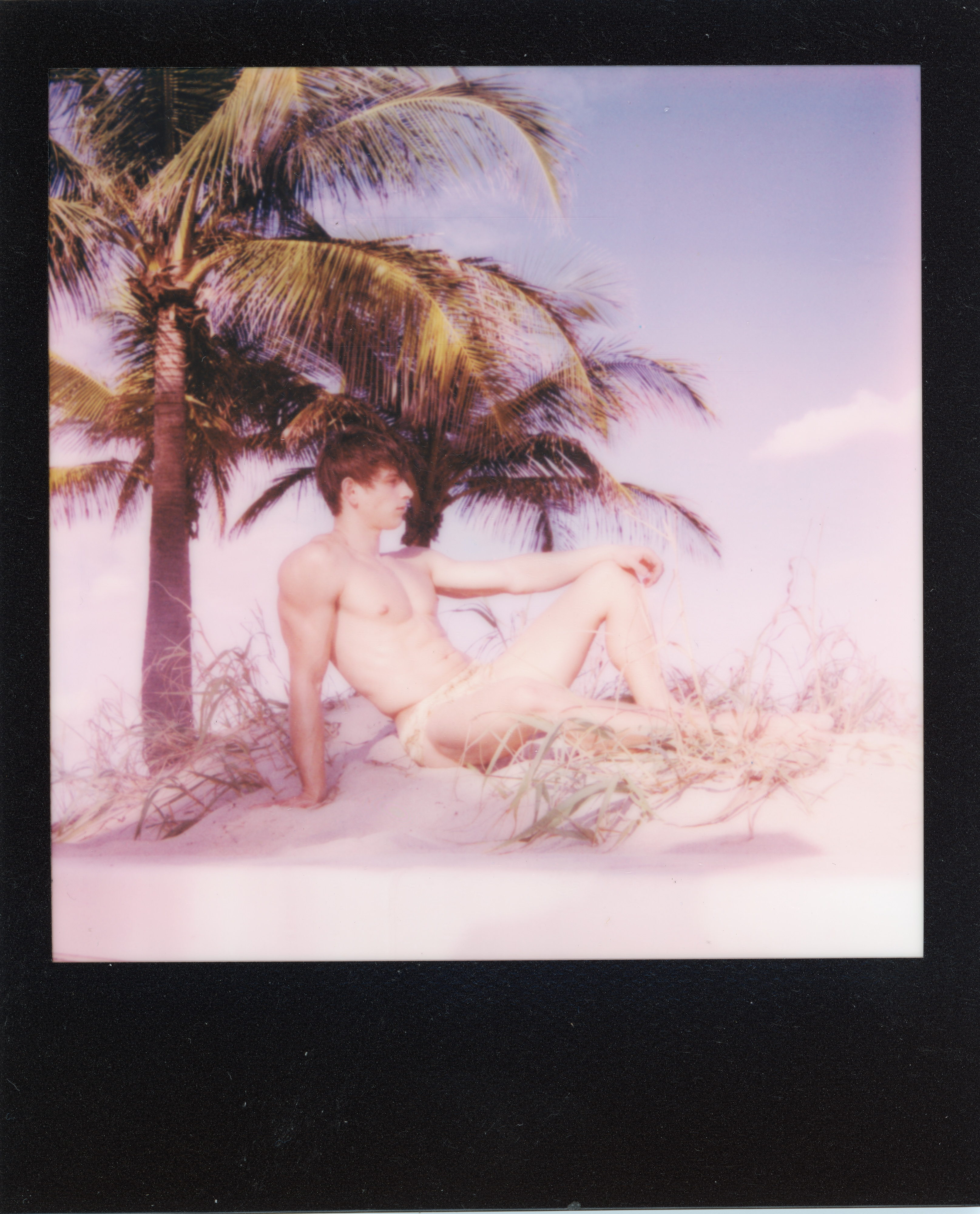 Miami 2021 Polaroid 038, a one-of-one instant photograph made in Miami, Florida, 2021 by Robert Andy Coombs.