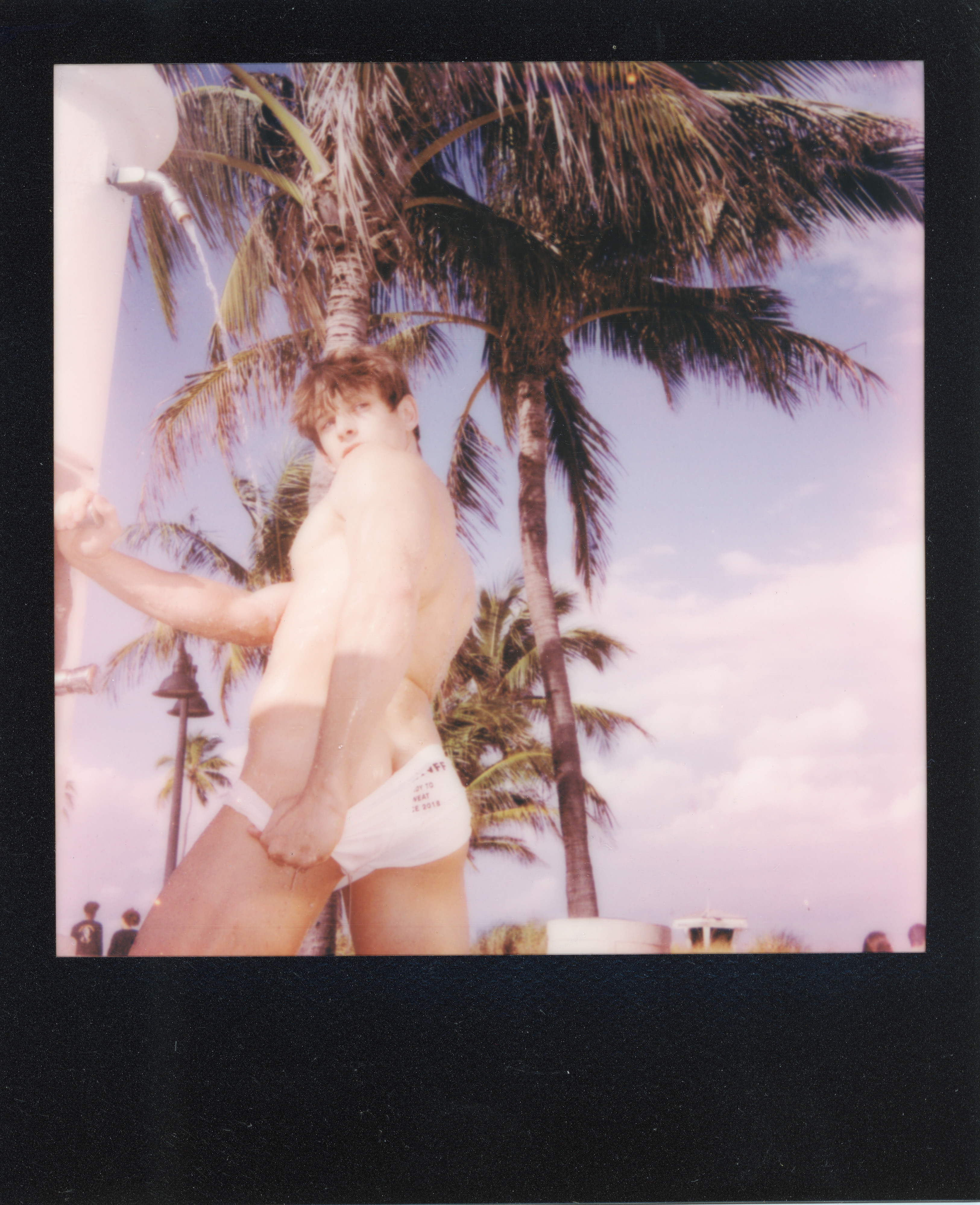 Miami 2021 Polaroid 040, a one-of-one instant photograph made in Miami, Florida, 2021 by Robert Andy Coombs.