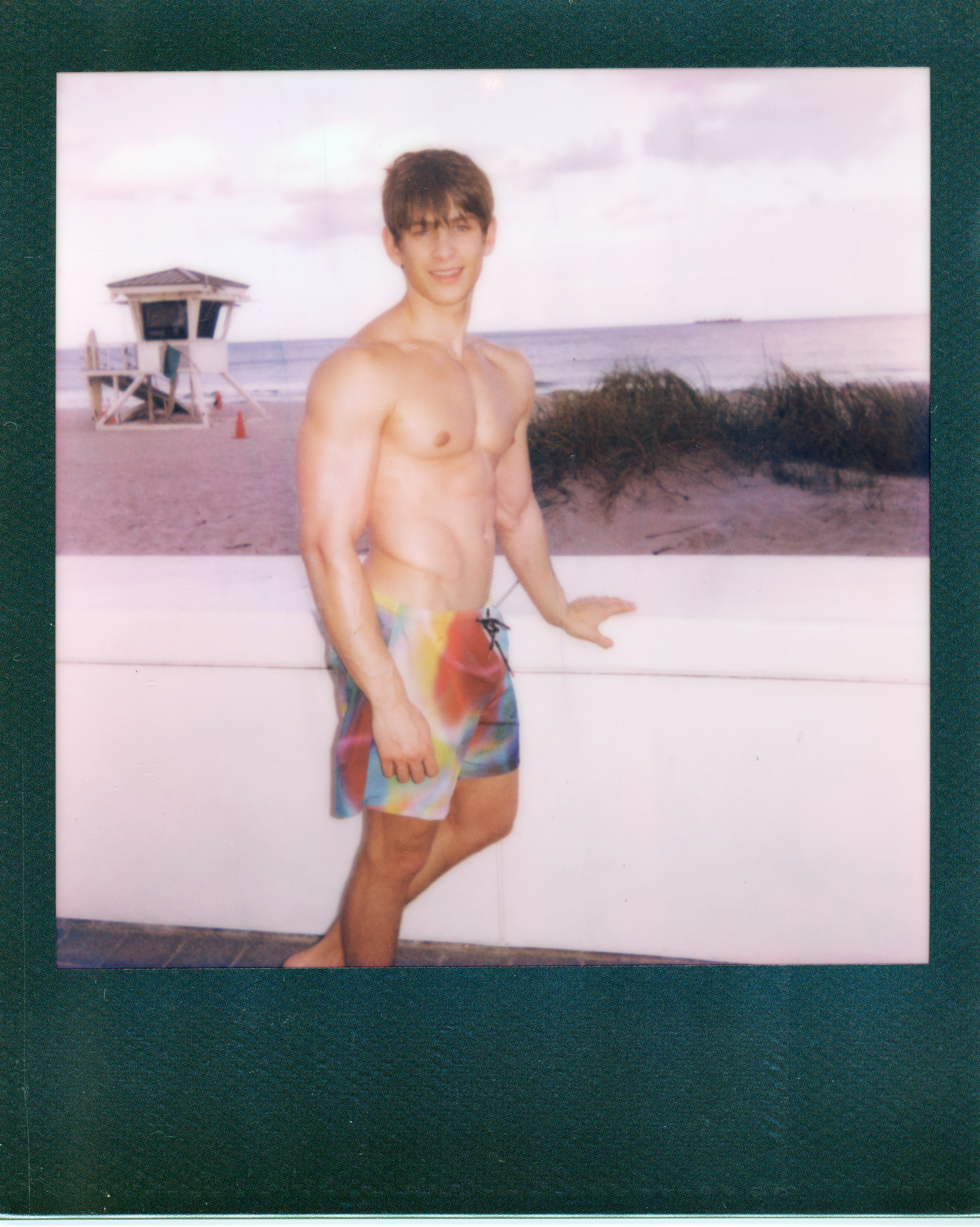 Miami 2021 Polaroid 043, a one-of-one instant photograph made in Miami, Florida, 2021 by Robert Andy Coombs.