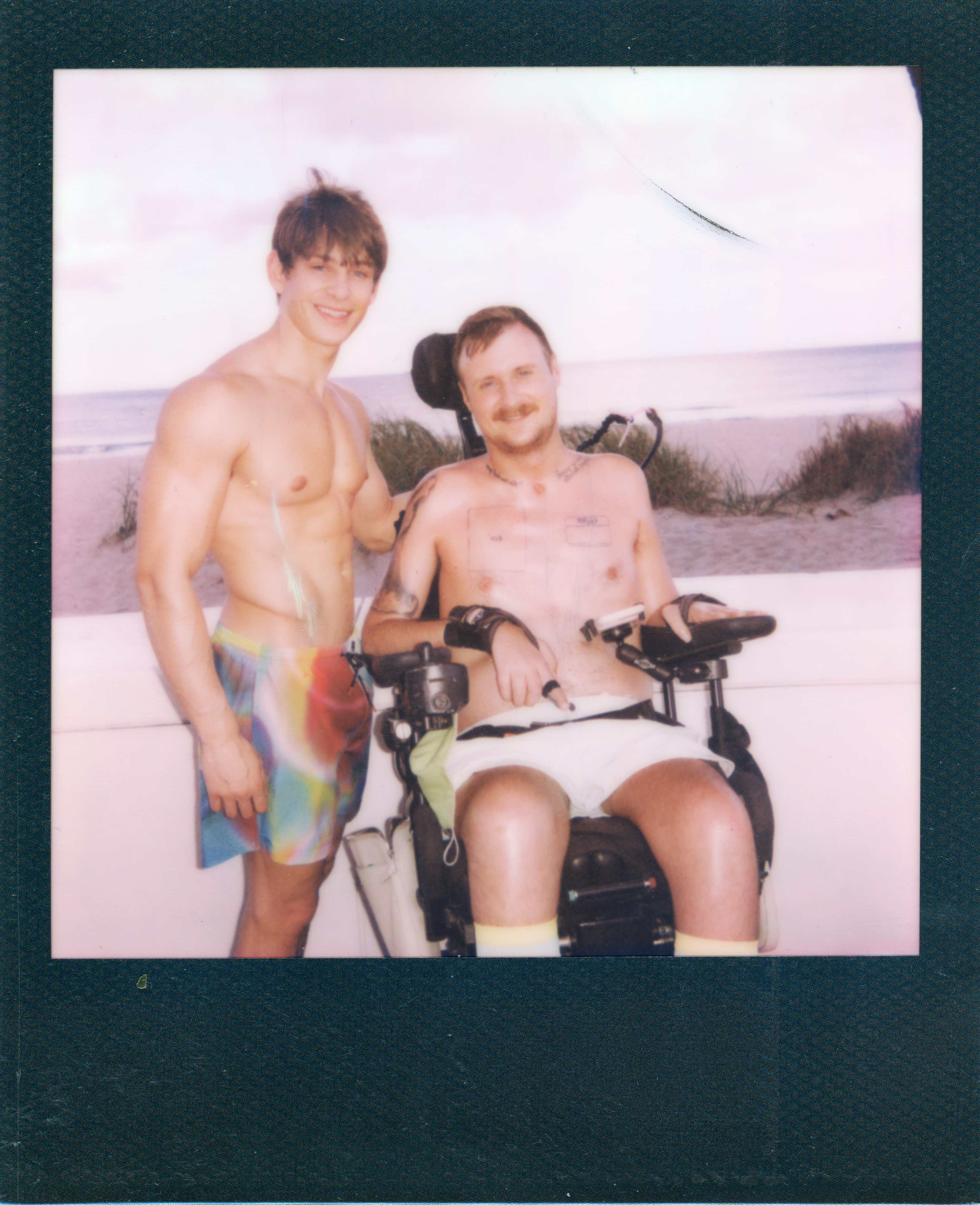 Miami 2021 Polaroid 044, a one-of-one instant photograph made in Miami, Florida, 2021 by Robert Andy Coombs.