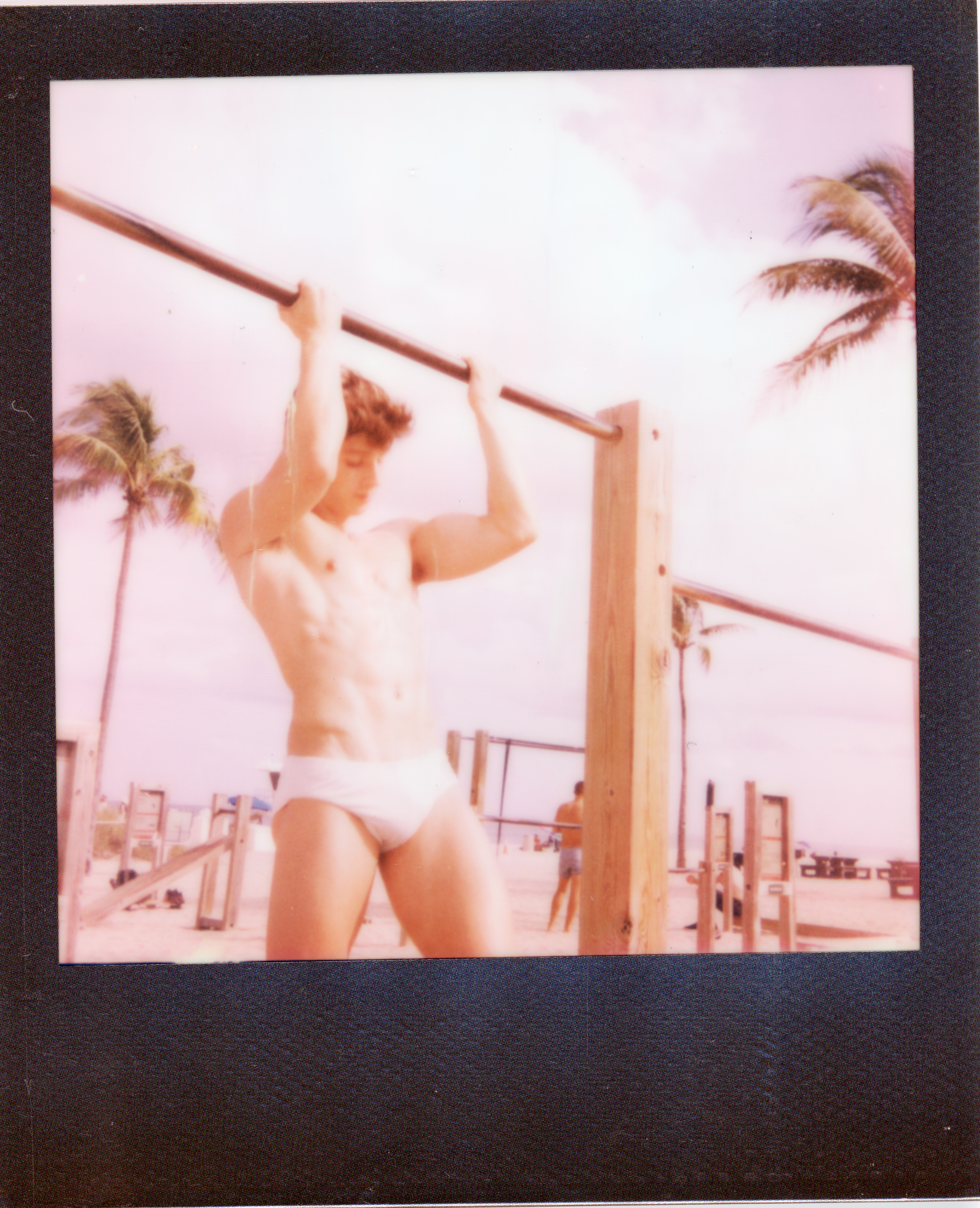 Miami 2021 Polaroid 046, a one-of-one instant photograph made in Miami, Florida, 2021 by Robert Andy Coombs.
