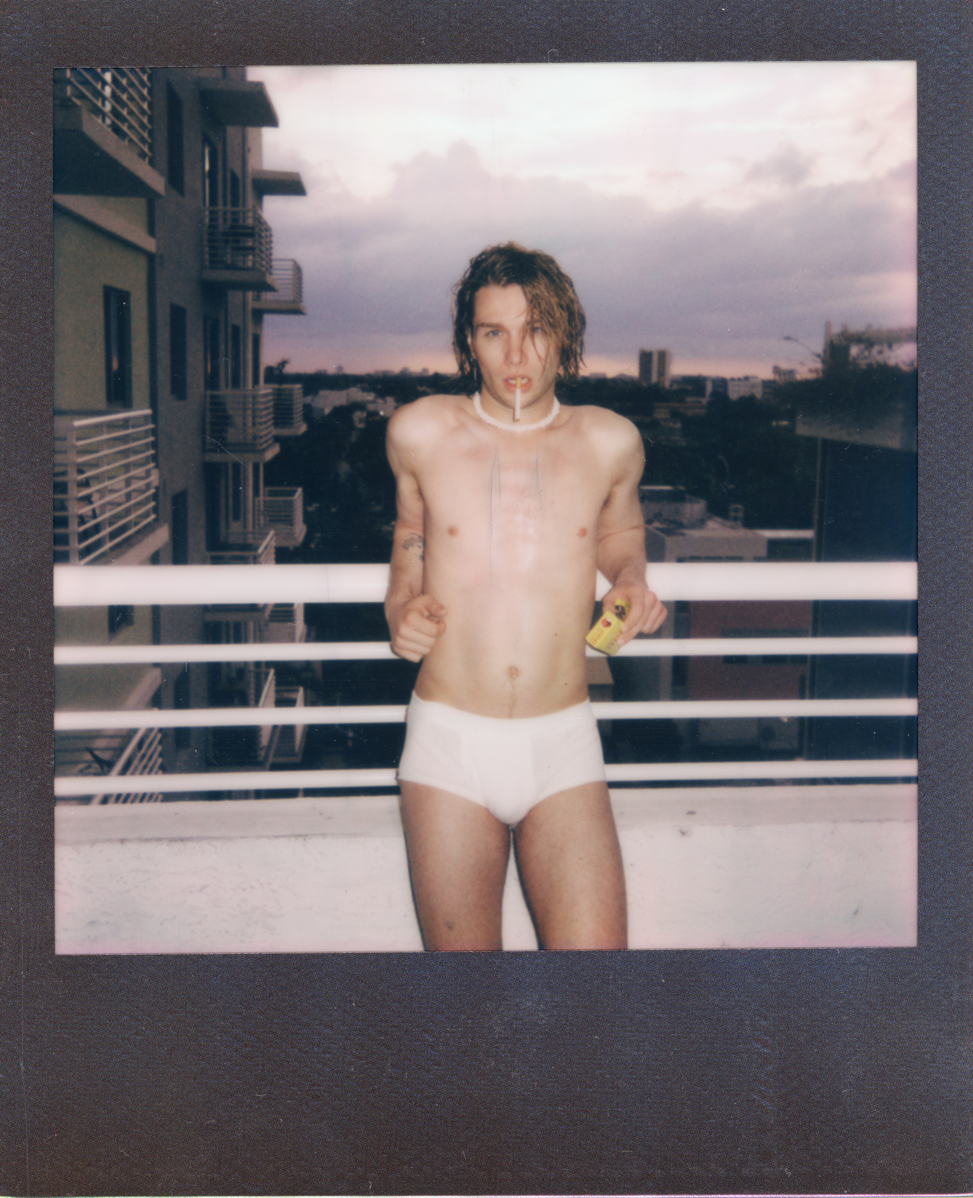 Miami 2021 Polaroid 059, a one-of-one instant photograph made in Miami, Florida, 2021 by Robert Andy Coombs.