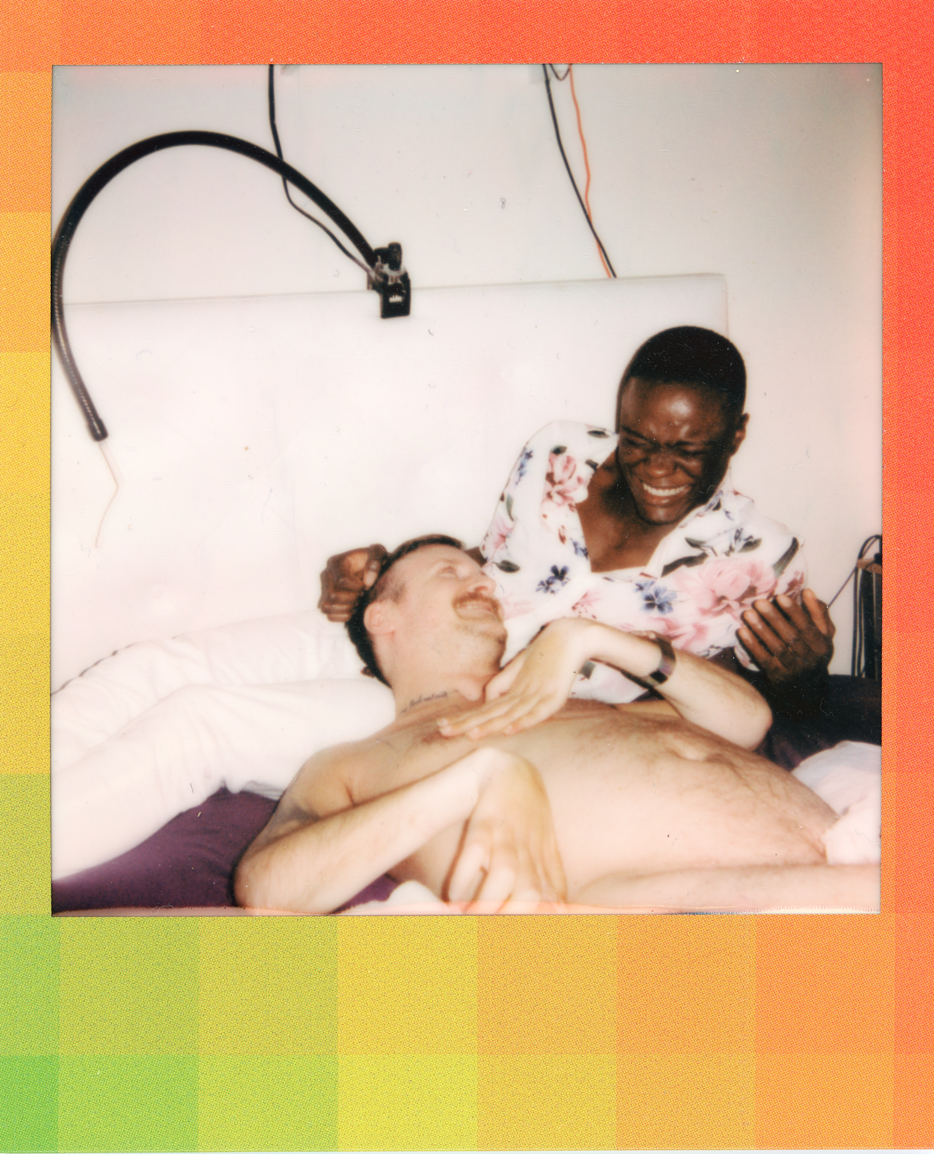 Miami 2021 Polaroid 061, a one-of-one instant photograph made in Miami, Florida, 2021 by Robert Andy Coombs.