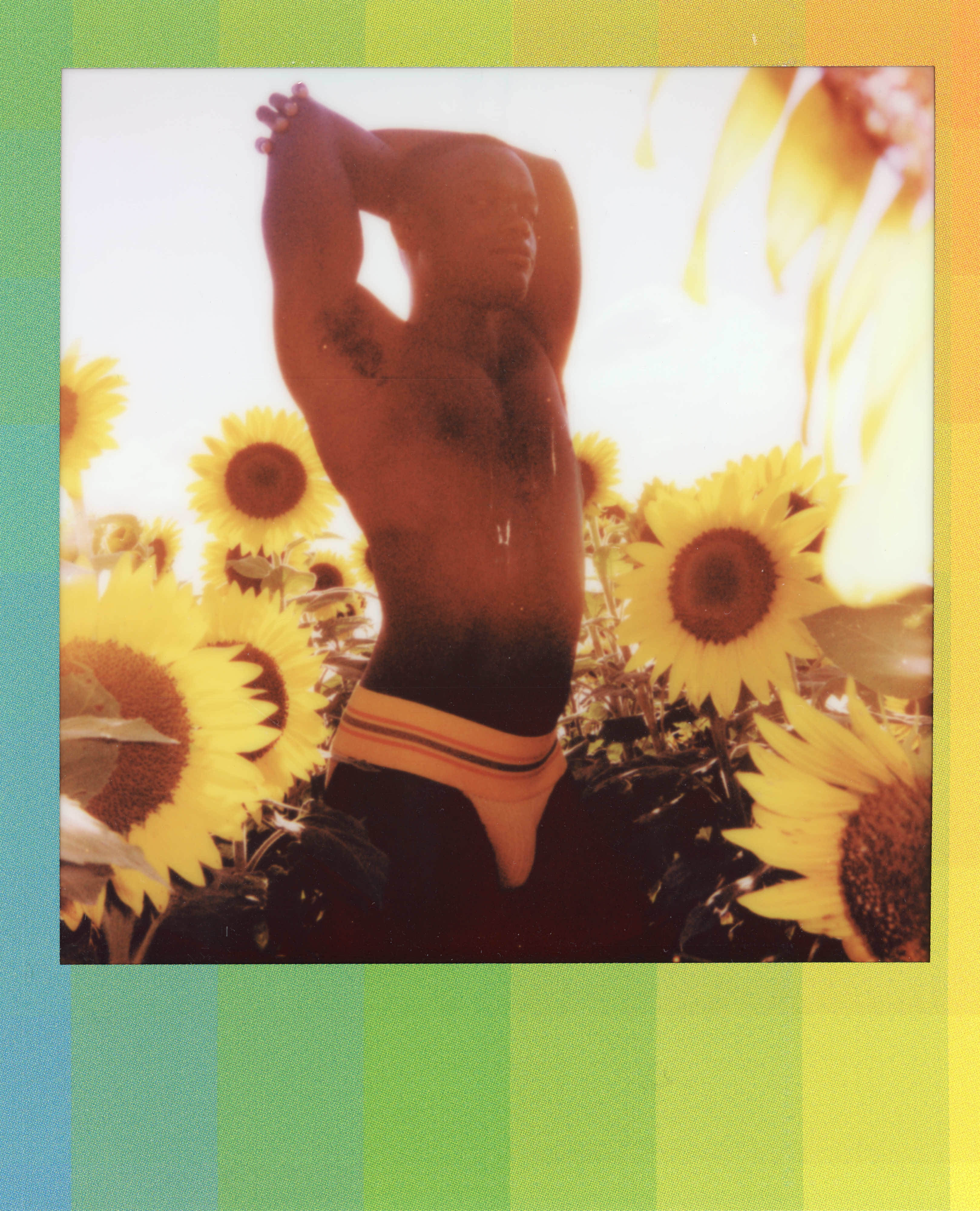 Miami 2021 Polaroid 063, a one-of-one instant photograph made in Miami, Florida, 2021 by Robert Andy Coombs.