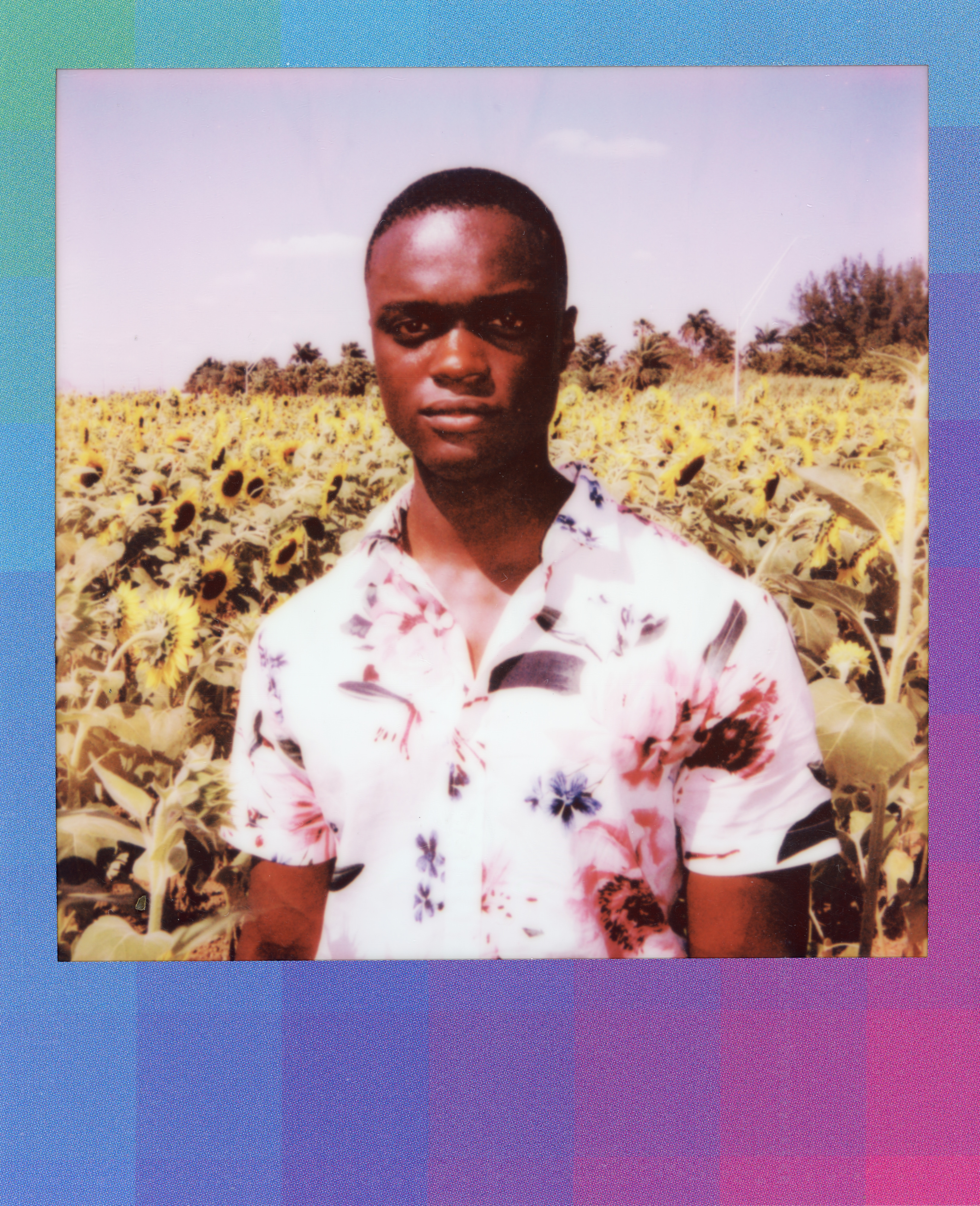 Miami 2021 Polaroid 065, a one-of-one instant photograph made in Miami, Florida, 2021 by Robert Andy Coombs.